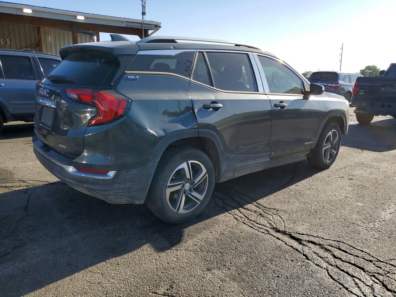 2019 Gmc Terrain Slt Gray vin: 3GKALVEV2KL320122