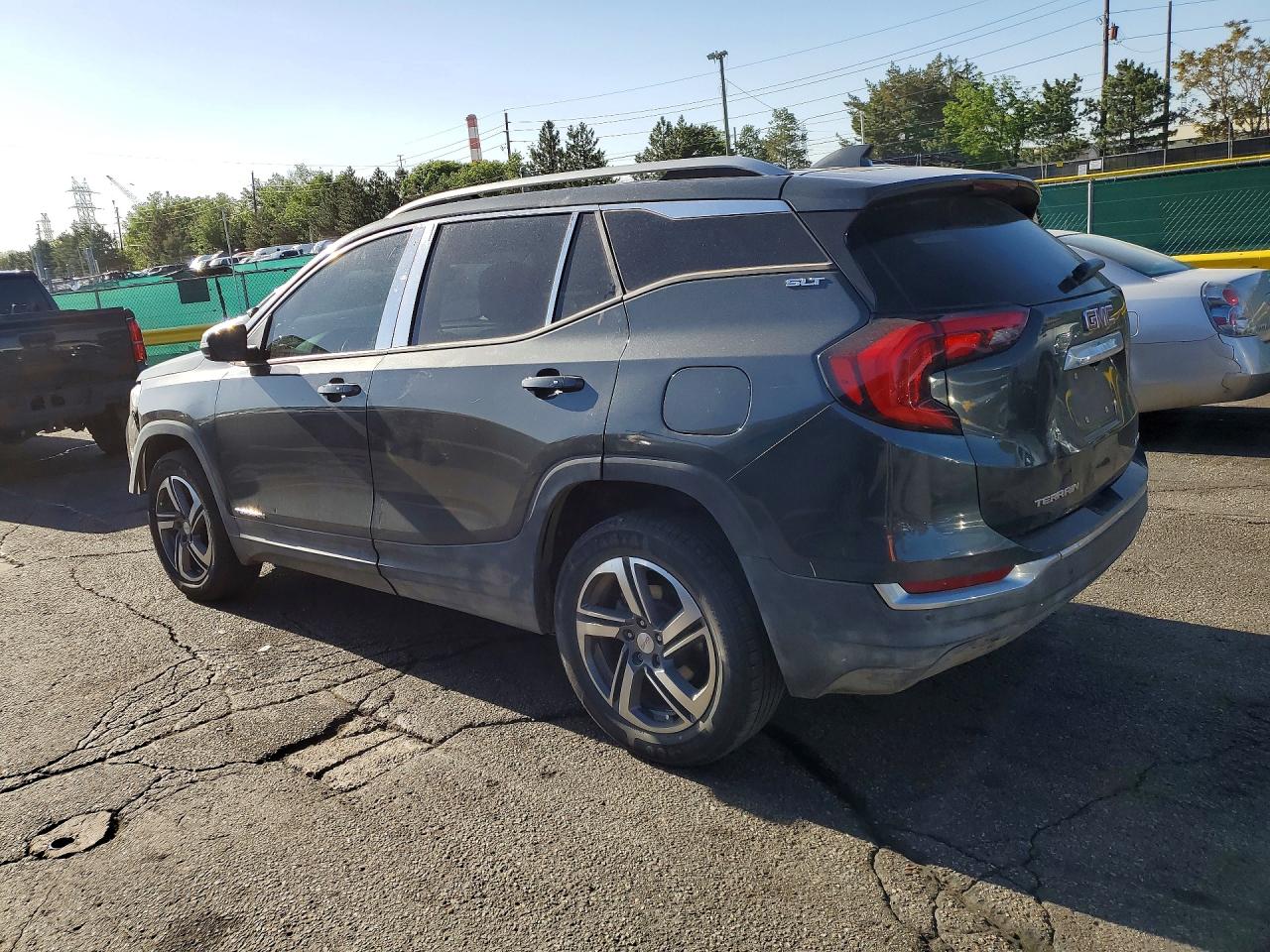 2019 Gmc Terrain Slt Gray vin: 3GKALVEV2KL320122