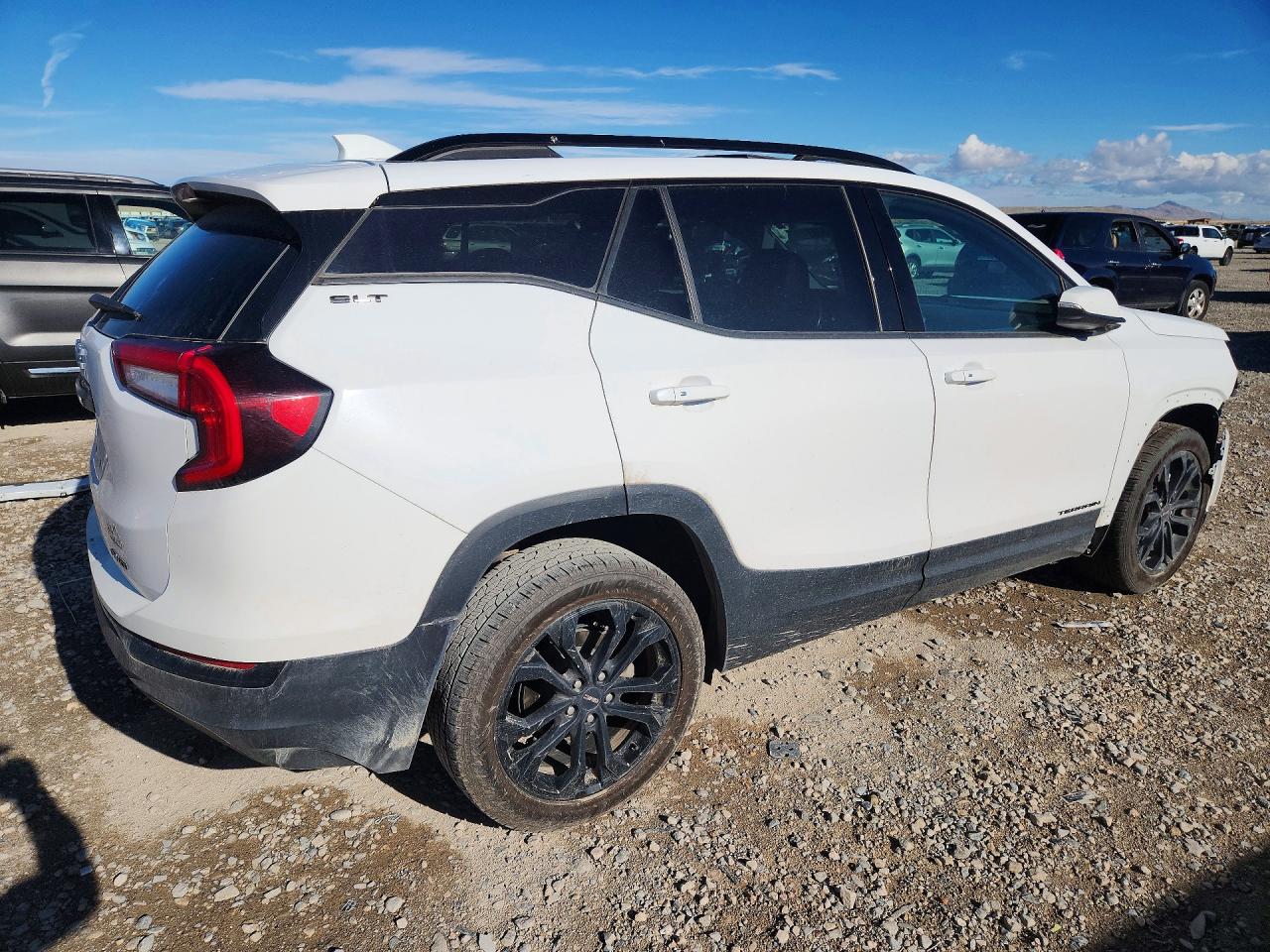 2022 Gmc Terrain Slt White vin: 3GKALVEV2NL270195