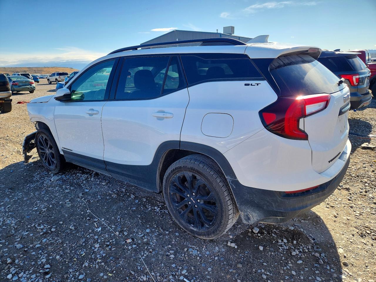 2022 Gmc Terrain Slt White vin: 3GKALVEV2NL270195