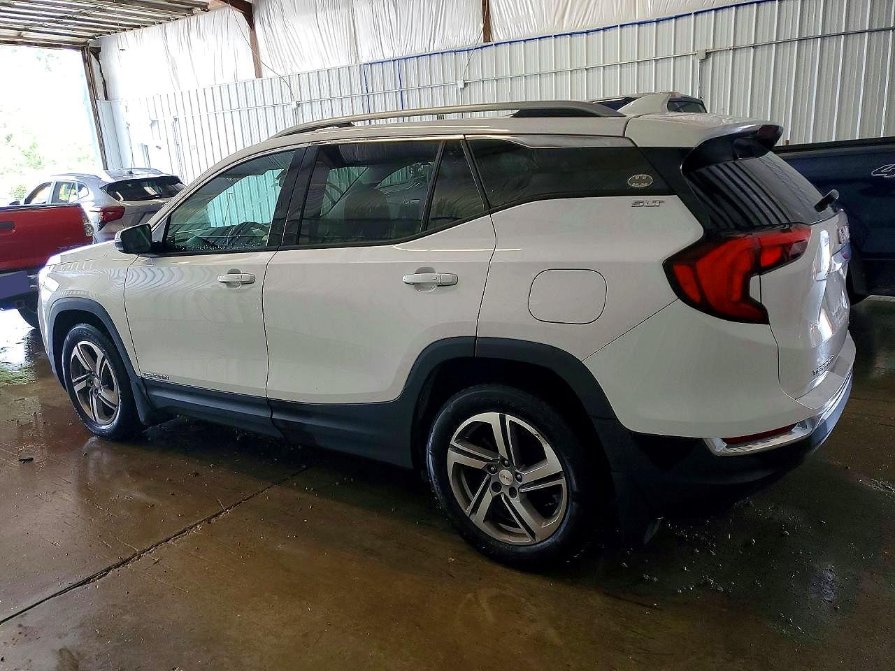 2018 Gmc Terrain Slt White vin: 3GKALVEV3JL369473
