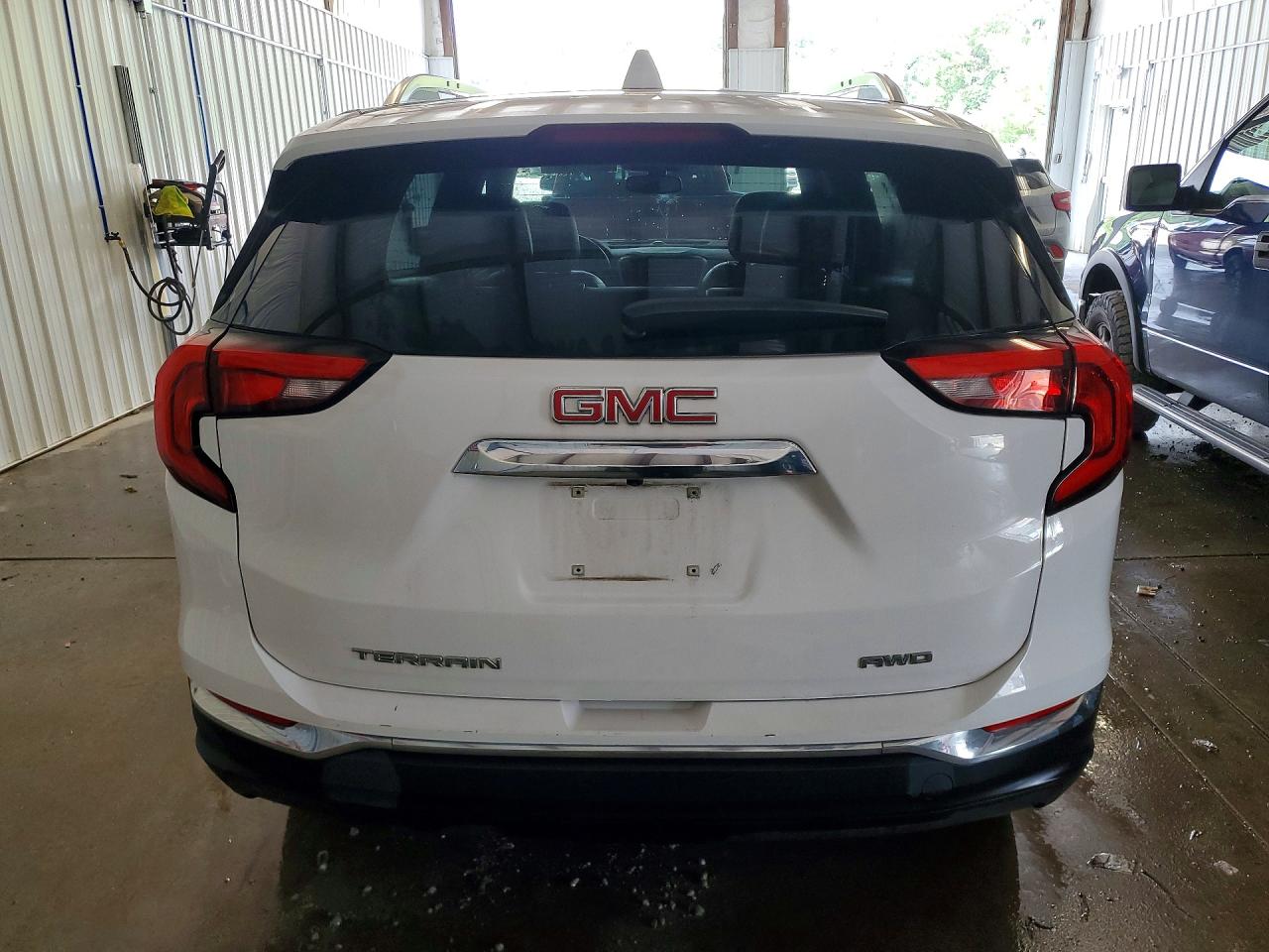 2018 Gmc Terrain Slt White vin: 3GKALVEV3JL369473