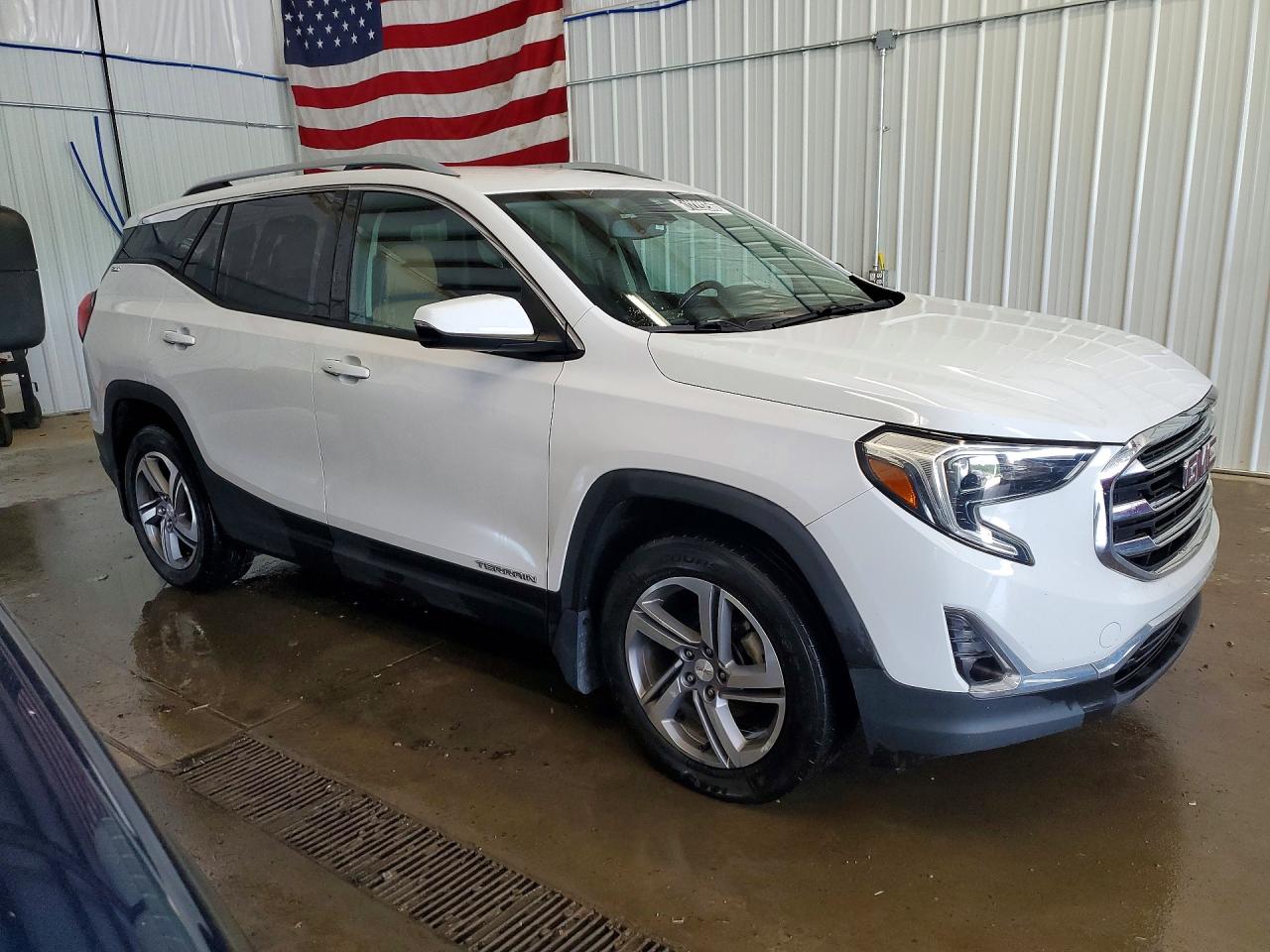2018 Gmc Terrain Slt White vin: 3GKALVEV3JL369473