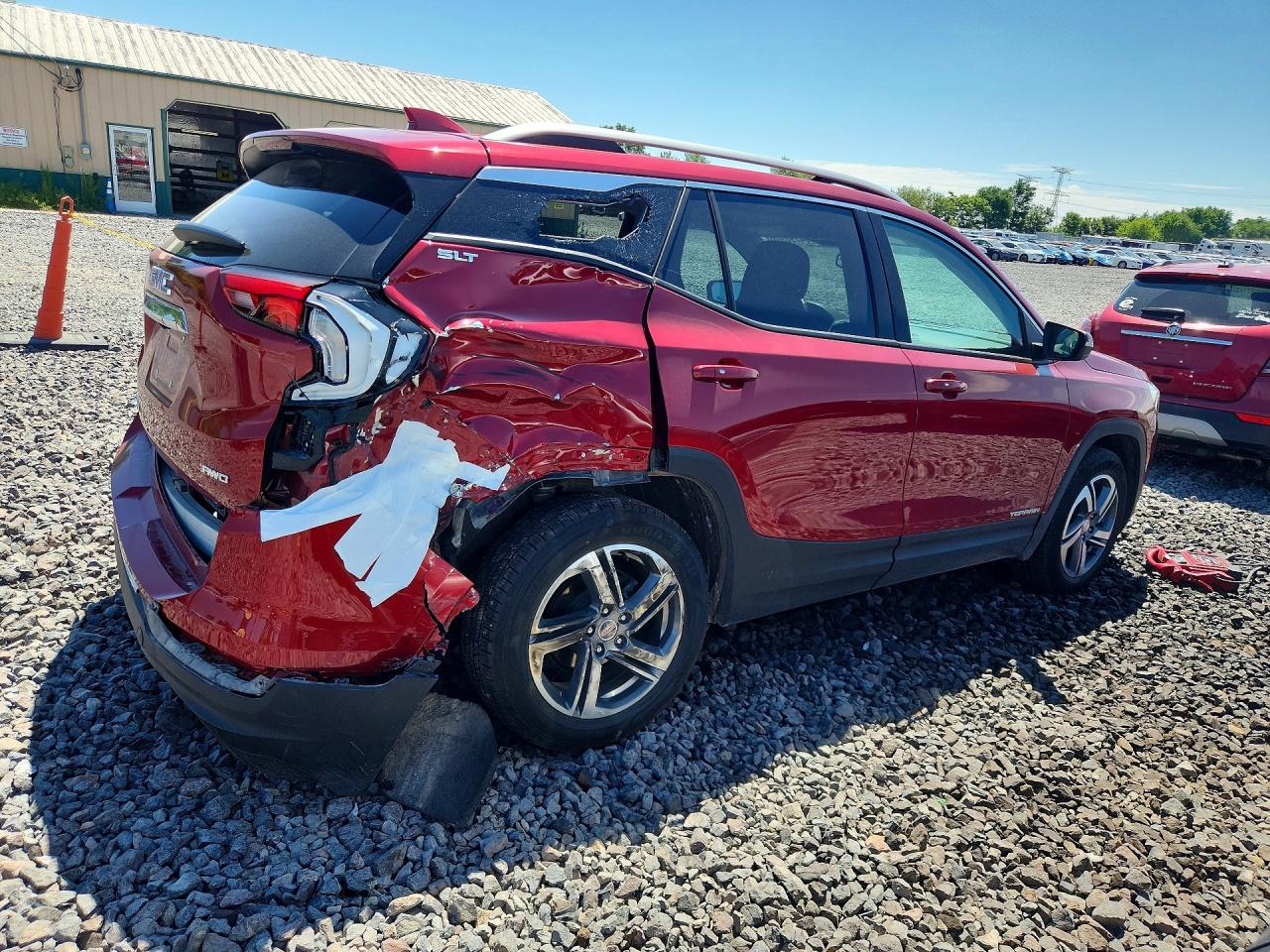2020 Gmc Terrain Slt Red vin: 3GKALVEV3LL211007