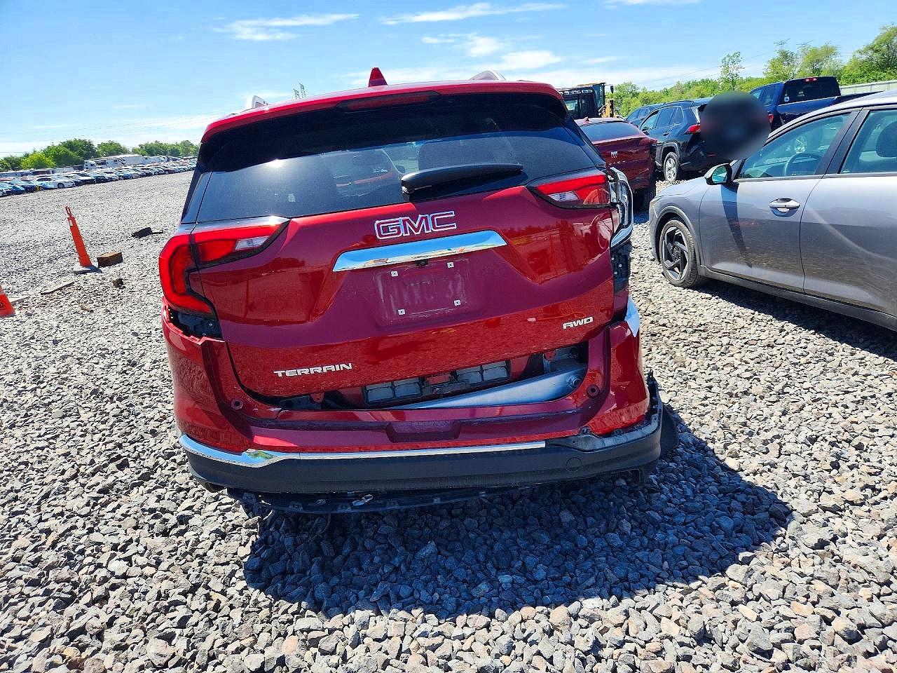 2020 Gmc Terrain Slt Red vin: 3GKALVEV3LL211007