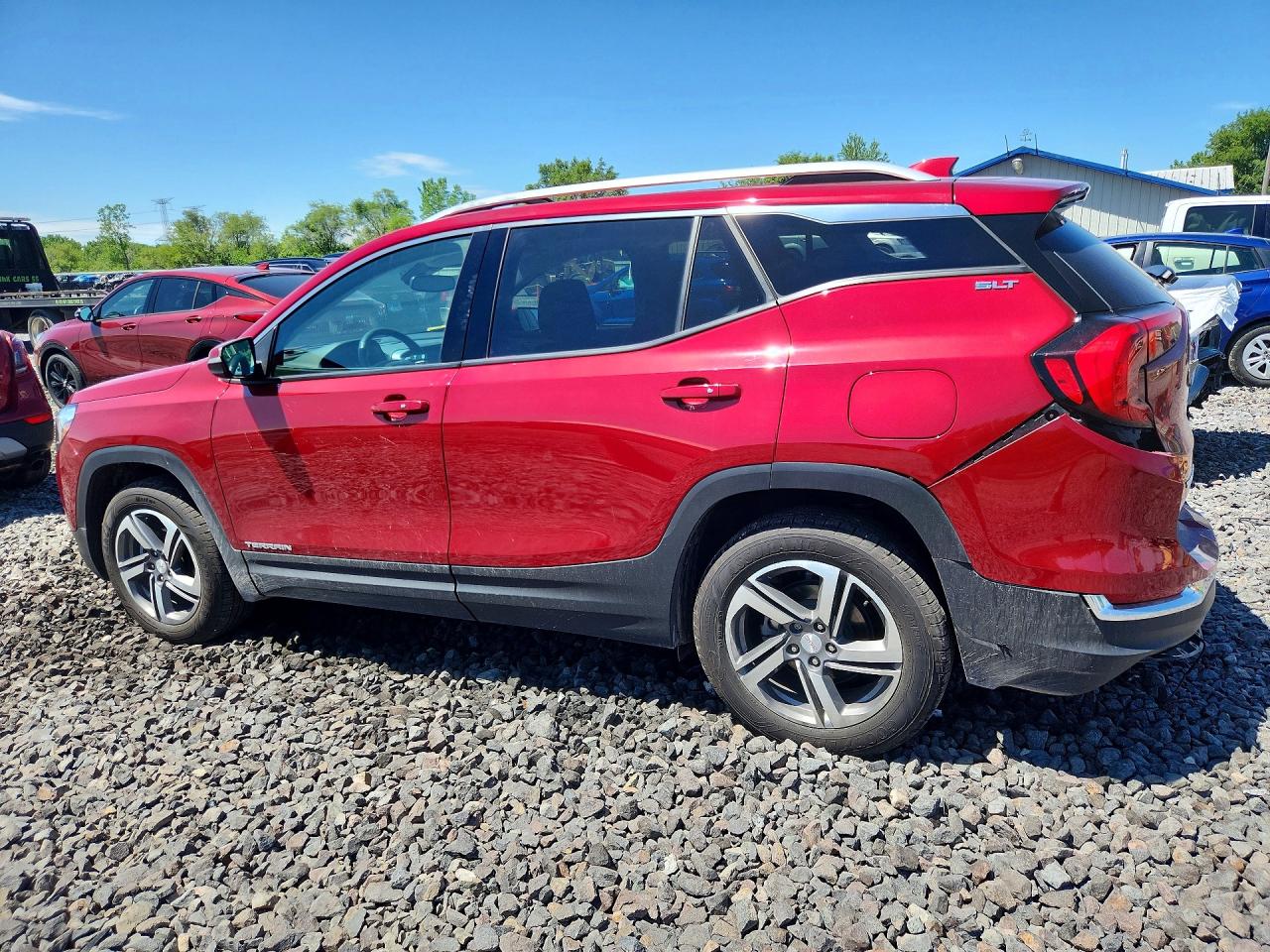 2020 Gmc Terrain Slt Red vin: 3GKALVEV3LL211007