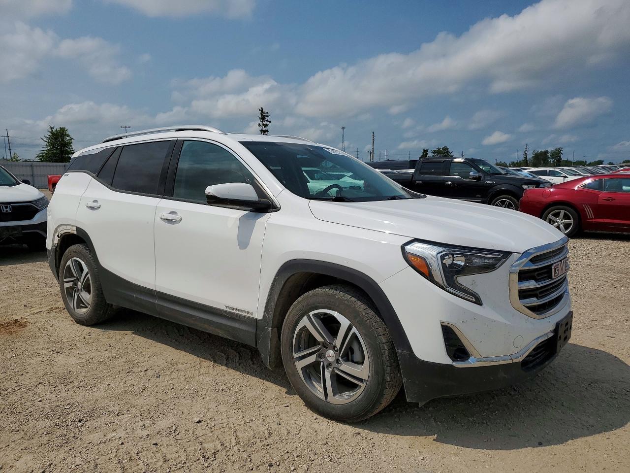 2021 Gmc Terrain Slt White vin: 3GKALVEV3ML334162