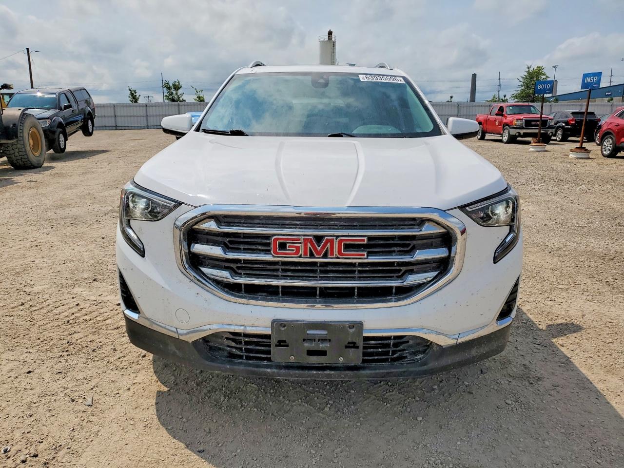 2021 Gmc Terrain Slt White vin: 3GKALVEV3ML334162