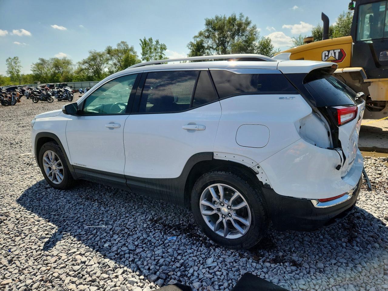 2022 Gmc Terrain Slt White vin: 3GKALVEV3NL193658