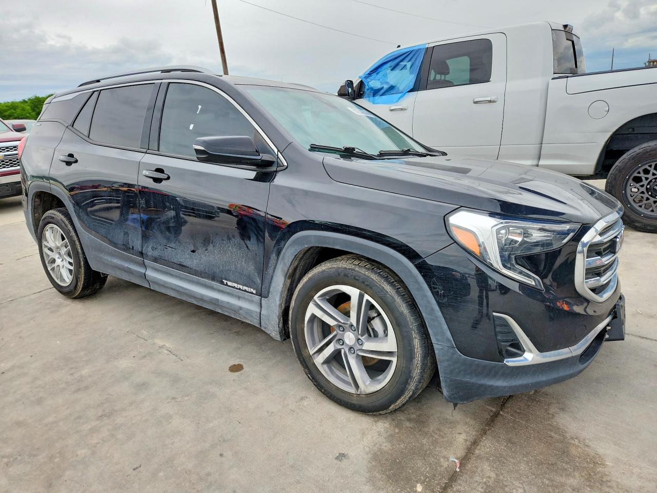 2019 Gmc Terrain Slt Black vin: 3GKALVEV4KL249098