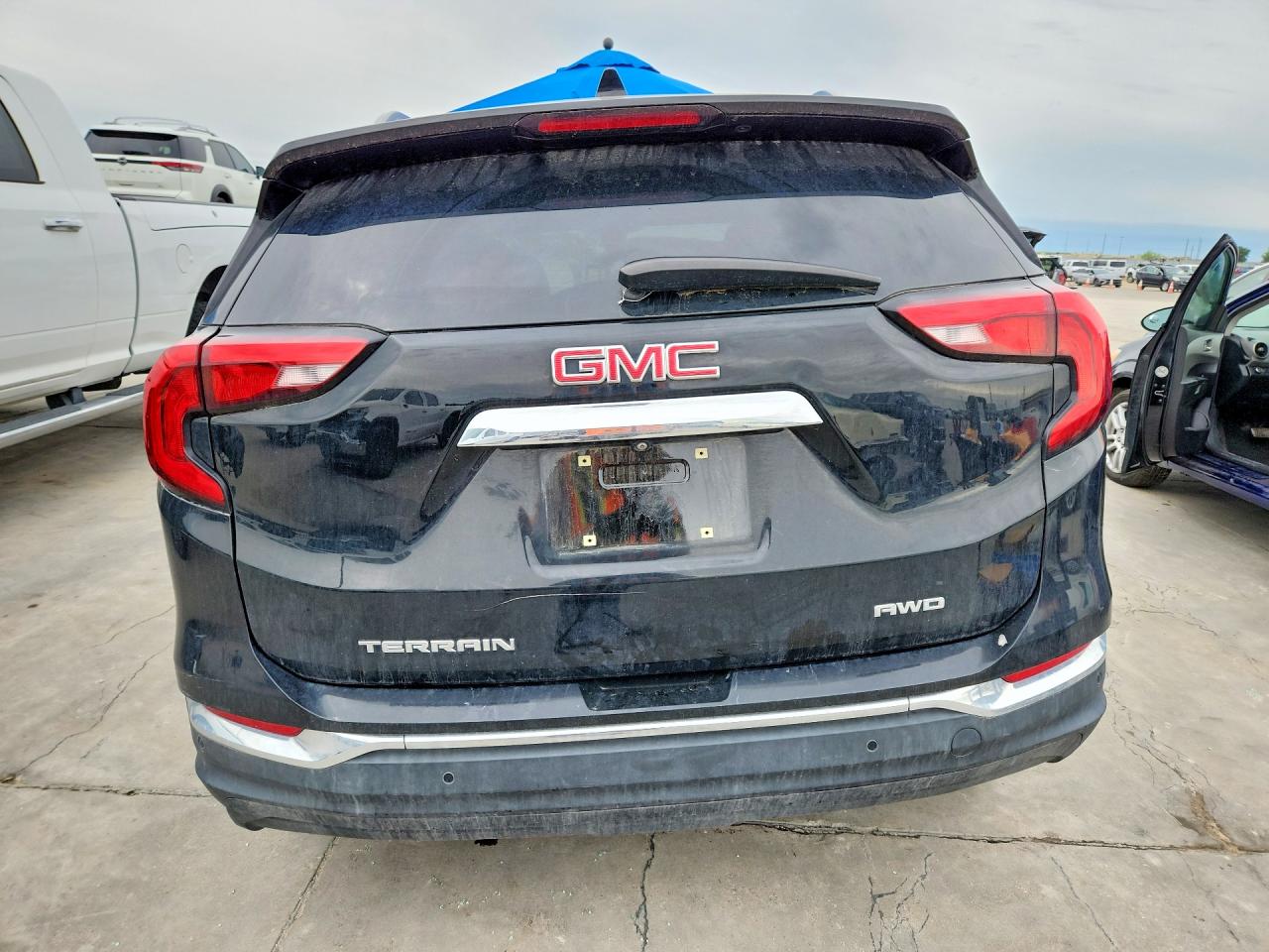 2019 Gmc Terrain Slt Black vin: 3GKALVEV4KL249098