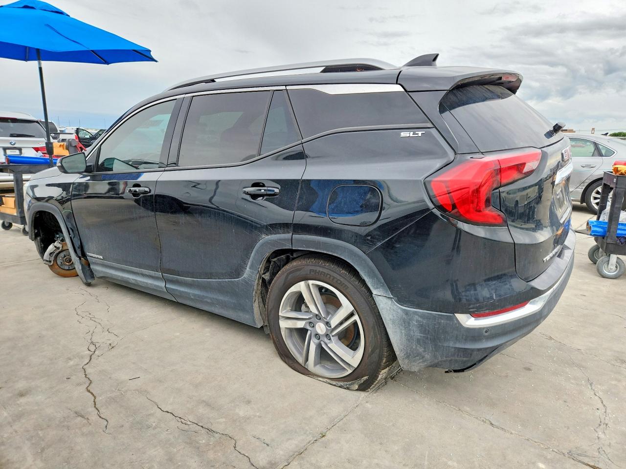 2019 Gmc Terrain Slt Black vin: 3GKALVEV4KL249098