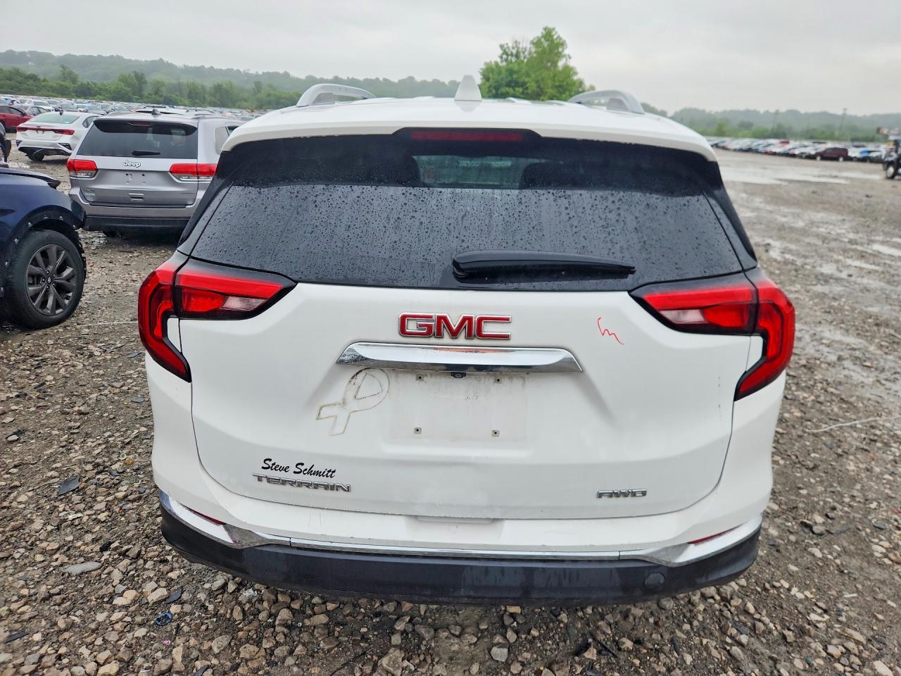 2021 Gmc Terrain Slt White vin: 3GKALVEV4ML304412