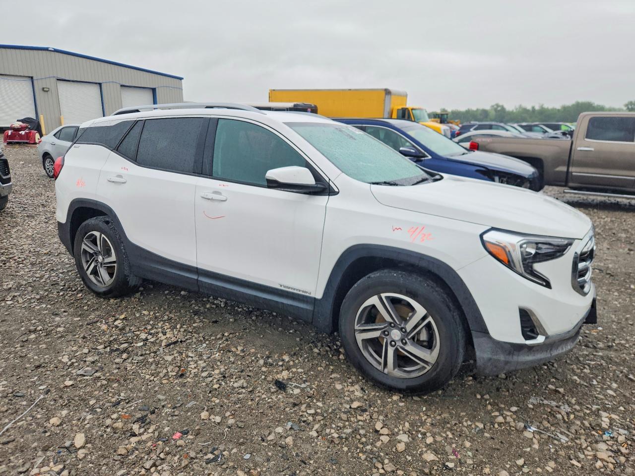 2021 Gmc Terrain Slt White vin: 3GKALVEV4ML304412
