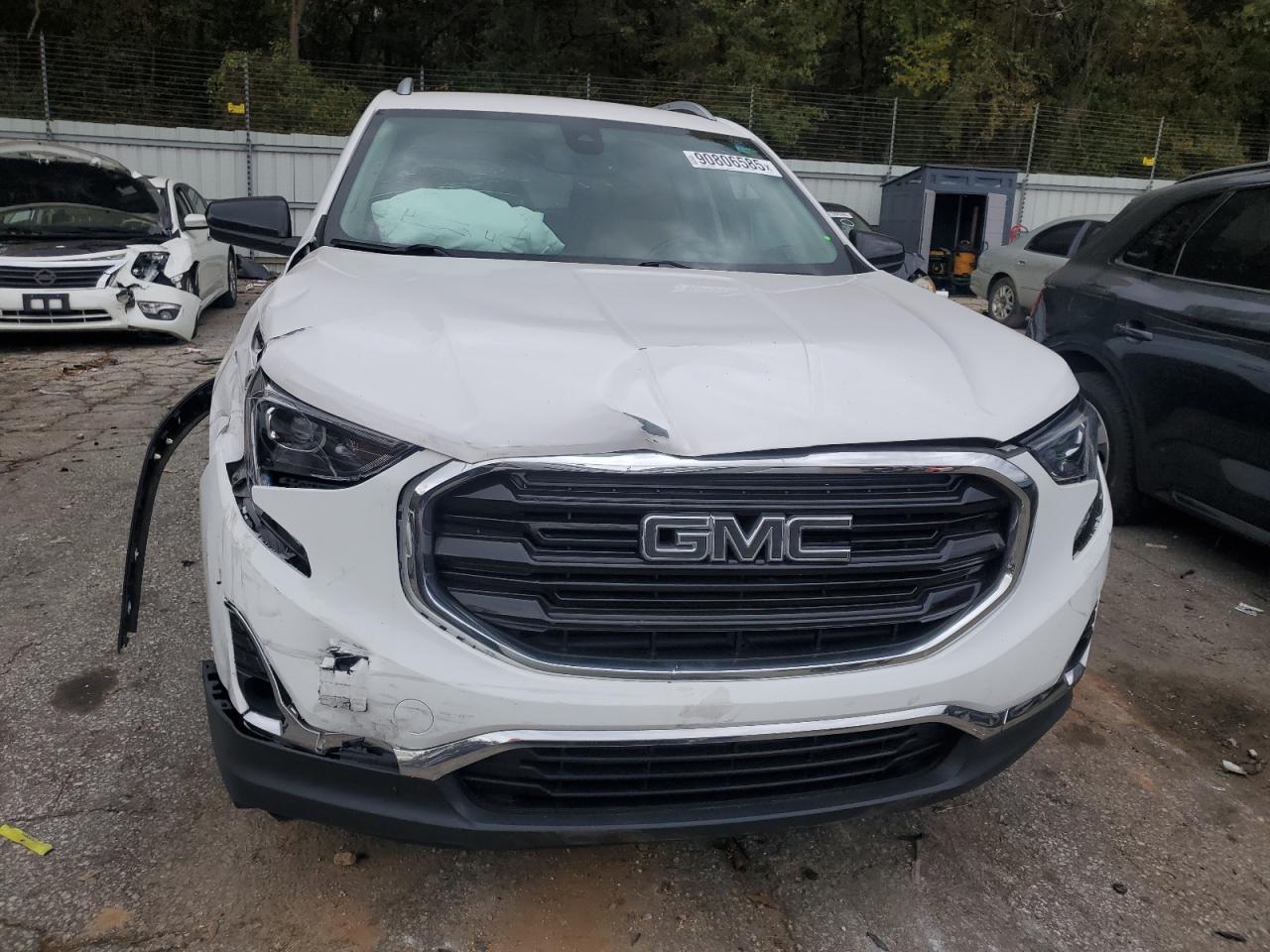 2021 Gmc Terrain Slt White vin: 3GKALVEV4ML345395