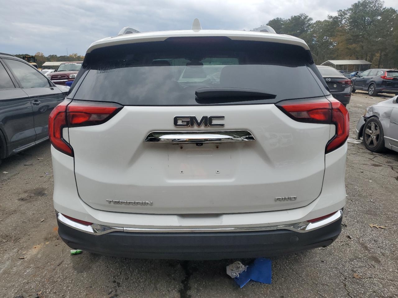 2021 Gmc Terrain Slt White vin: 3GKALVEV4ML345395