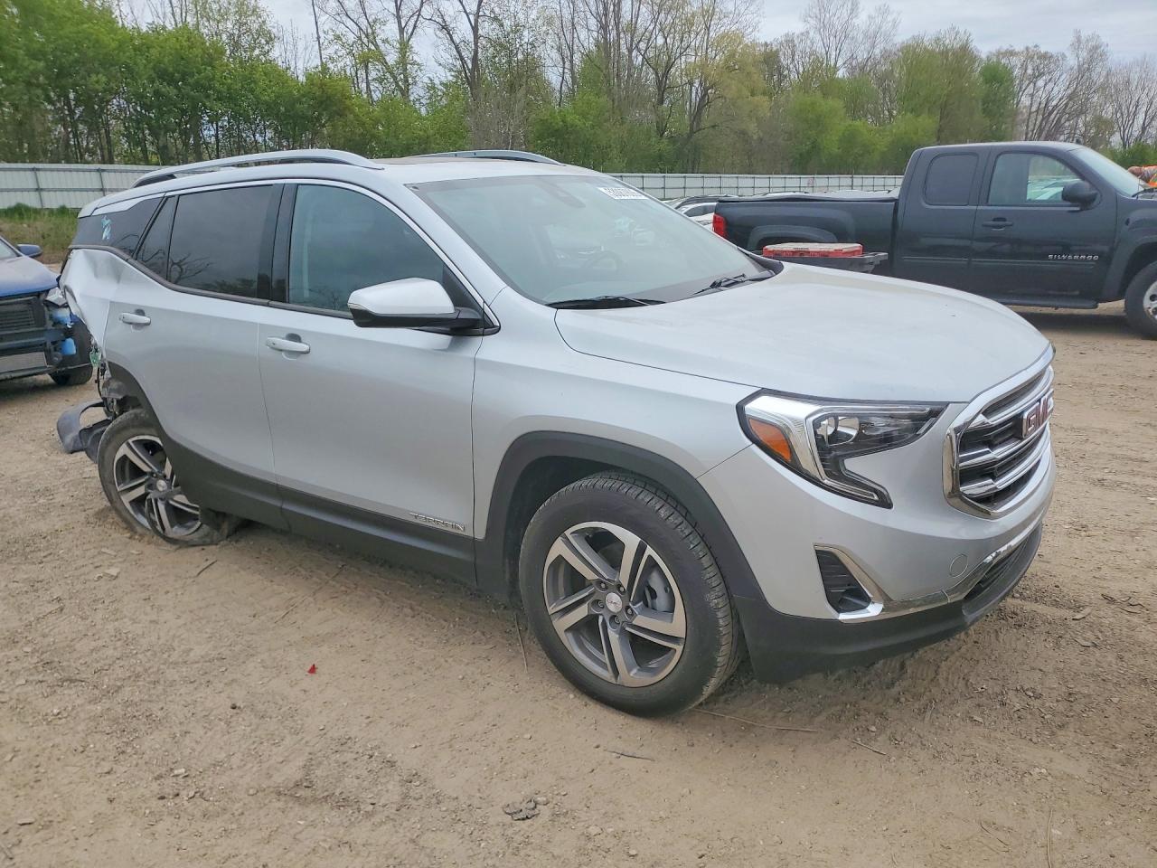 2020 Gmc Terrain Slt Silver vin: 3GKALVEV5LL308287