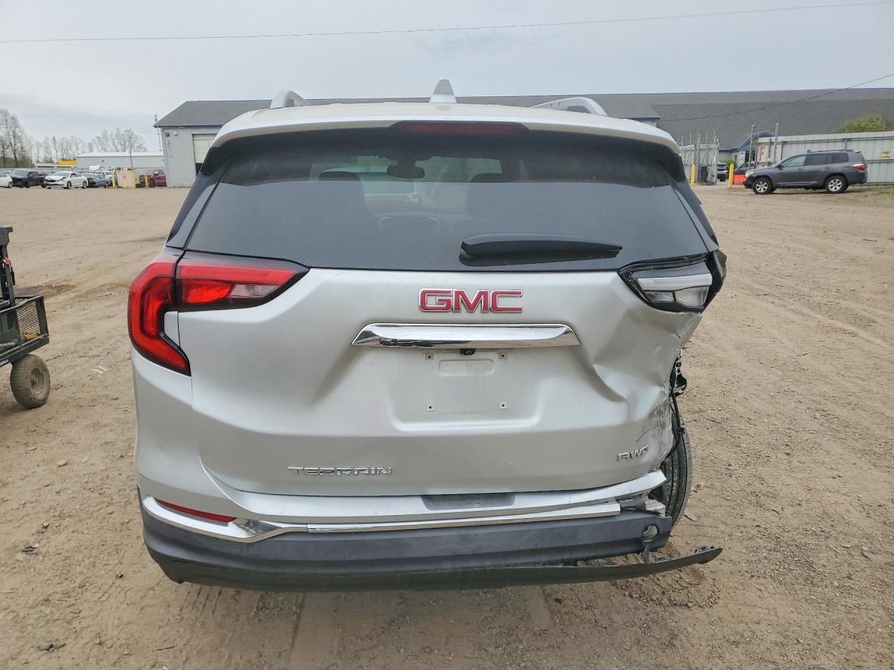 2020 Gmc Terrain Slt Silver vin: 3GKALVEV5LL308287