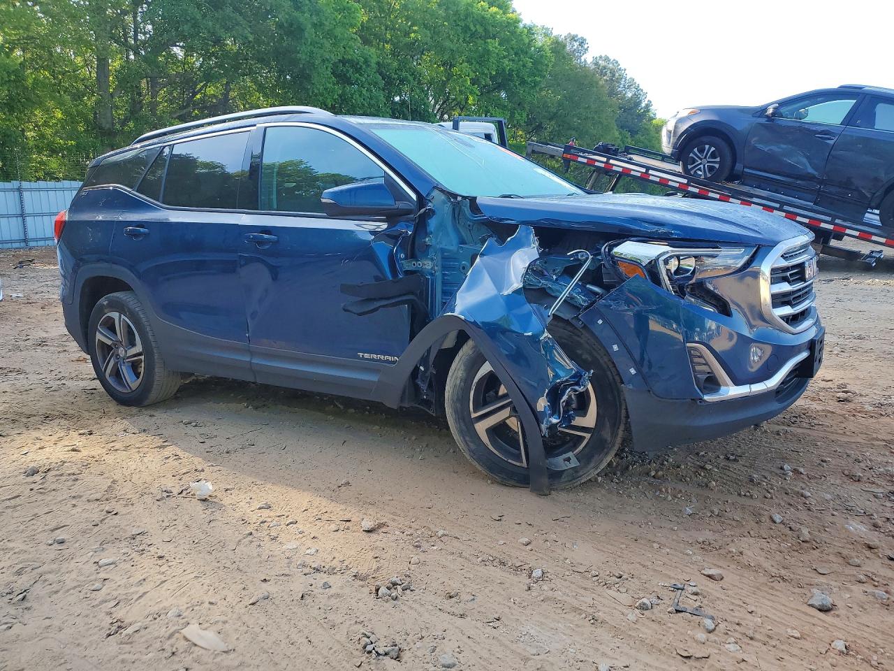 2020 Gmc Terrain Slt Blue vin: 3GKALVEV5LL315319