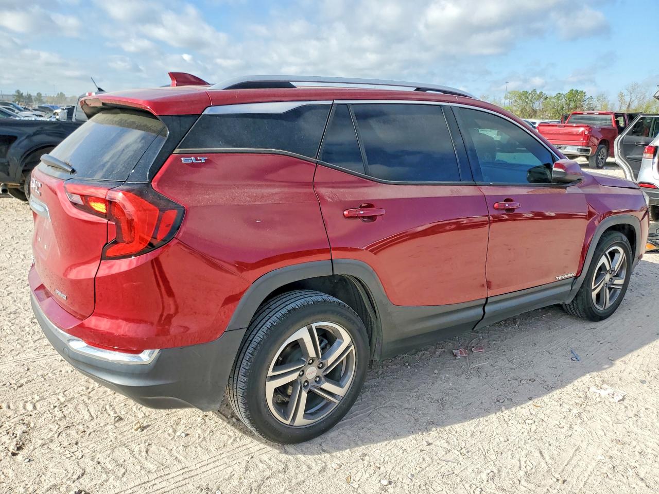 2019 Gmc Terrain Slt Red vin: 3GKALVEV6KL208696