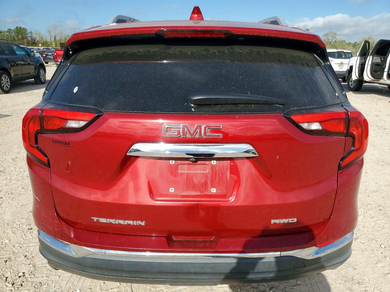 2019 Gmc Terrain Slt Red vin: 3GKALVEV6KL208696
