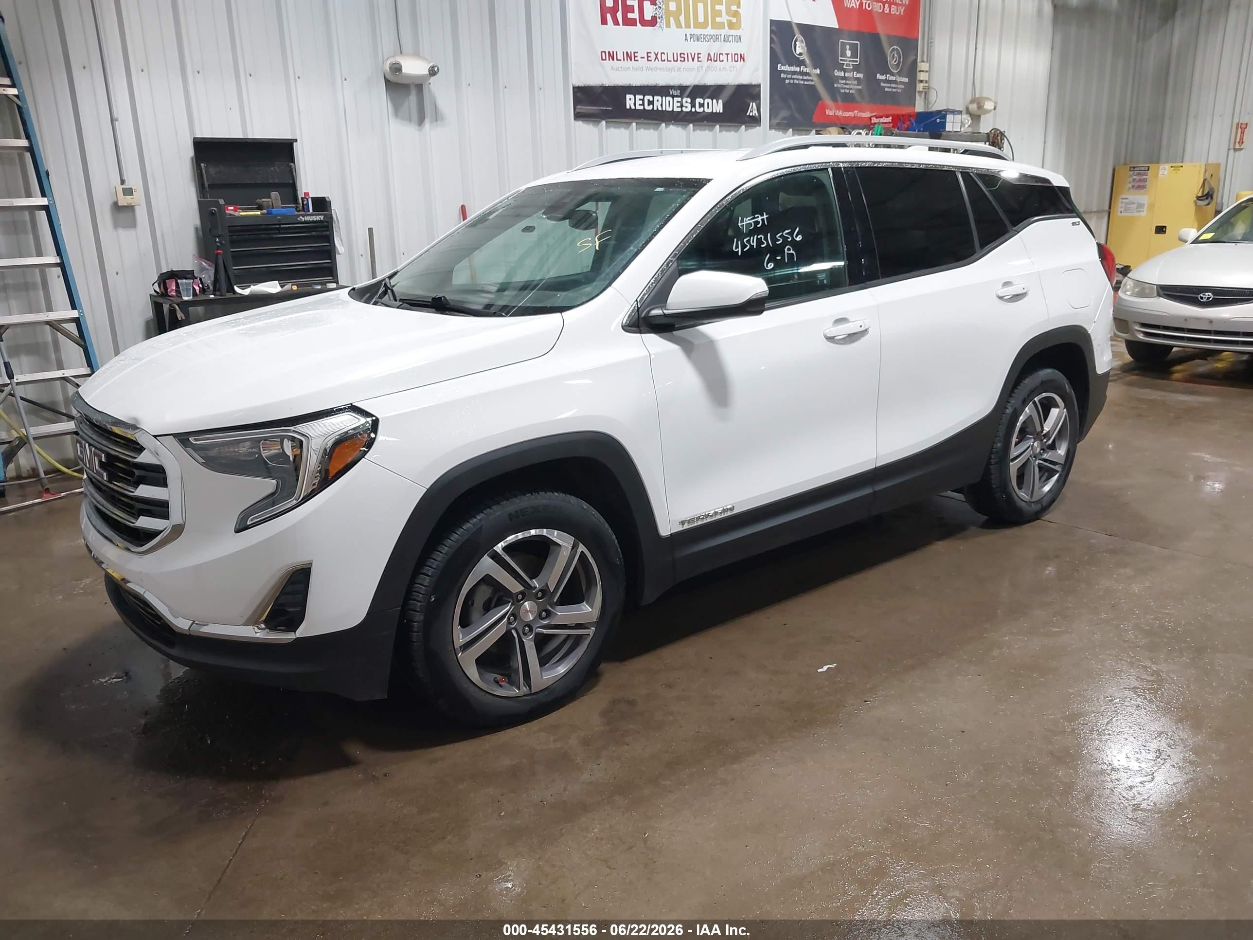 2020 Gmc Terrain Awd Slt White vin: 3GKALVEV6LL121690