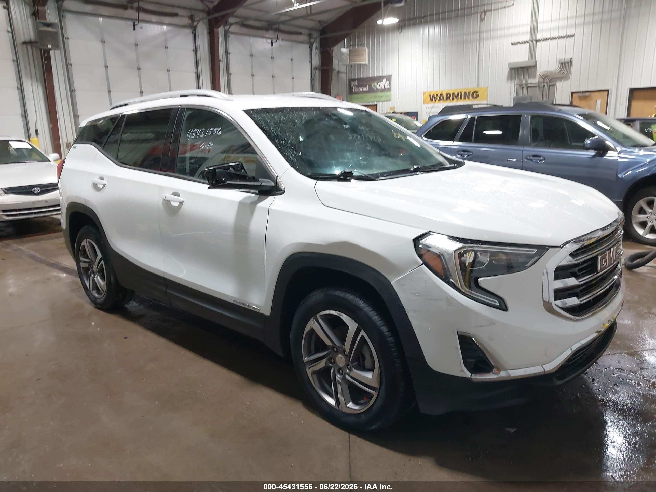 2020 Gmc Terrain Awd Slt White vin: 3GKALVEV6LL121690
