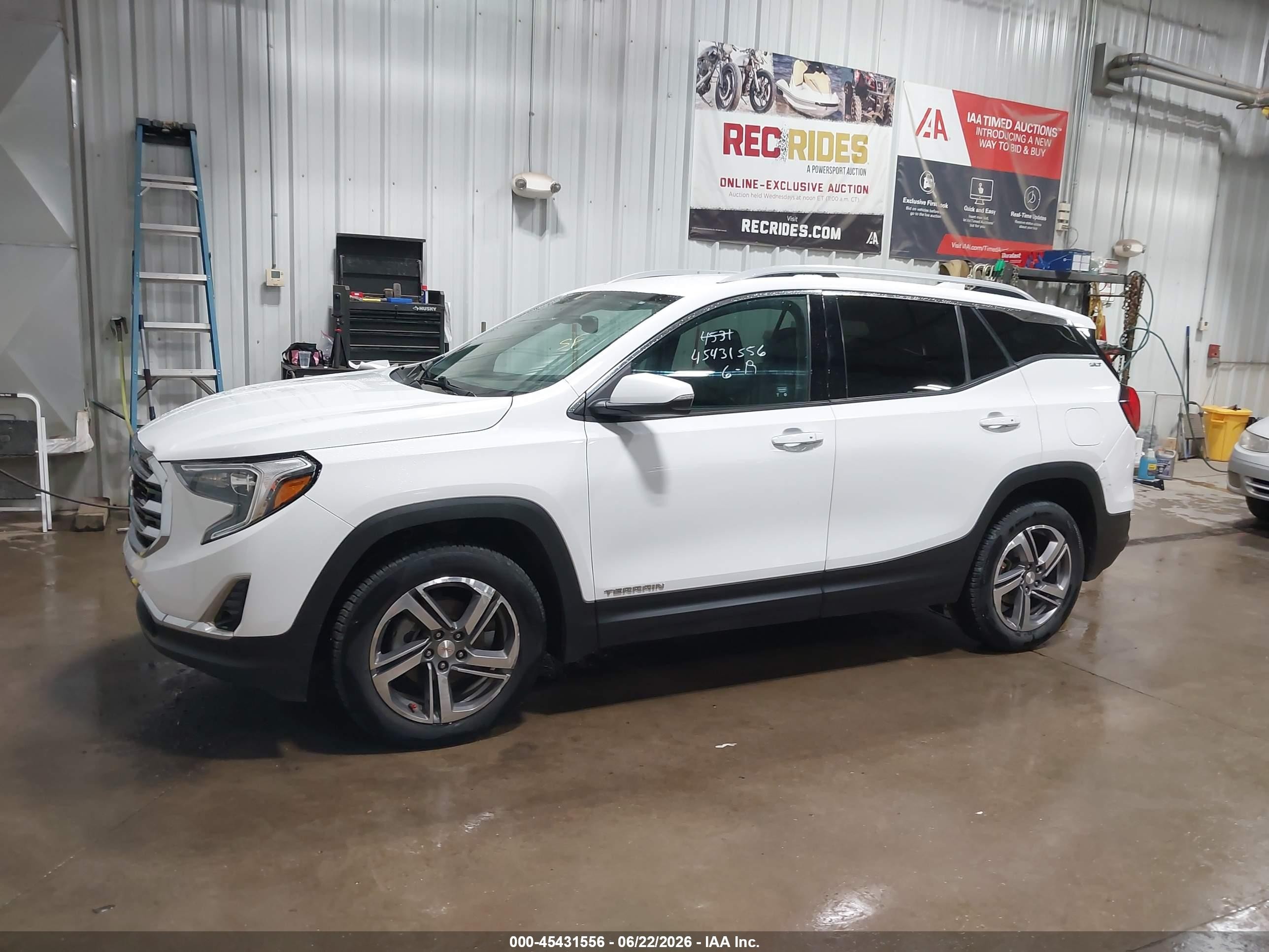 2020 Gmc Terrain Awd Slt White vin: 3GKALVEV6LL121690