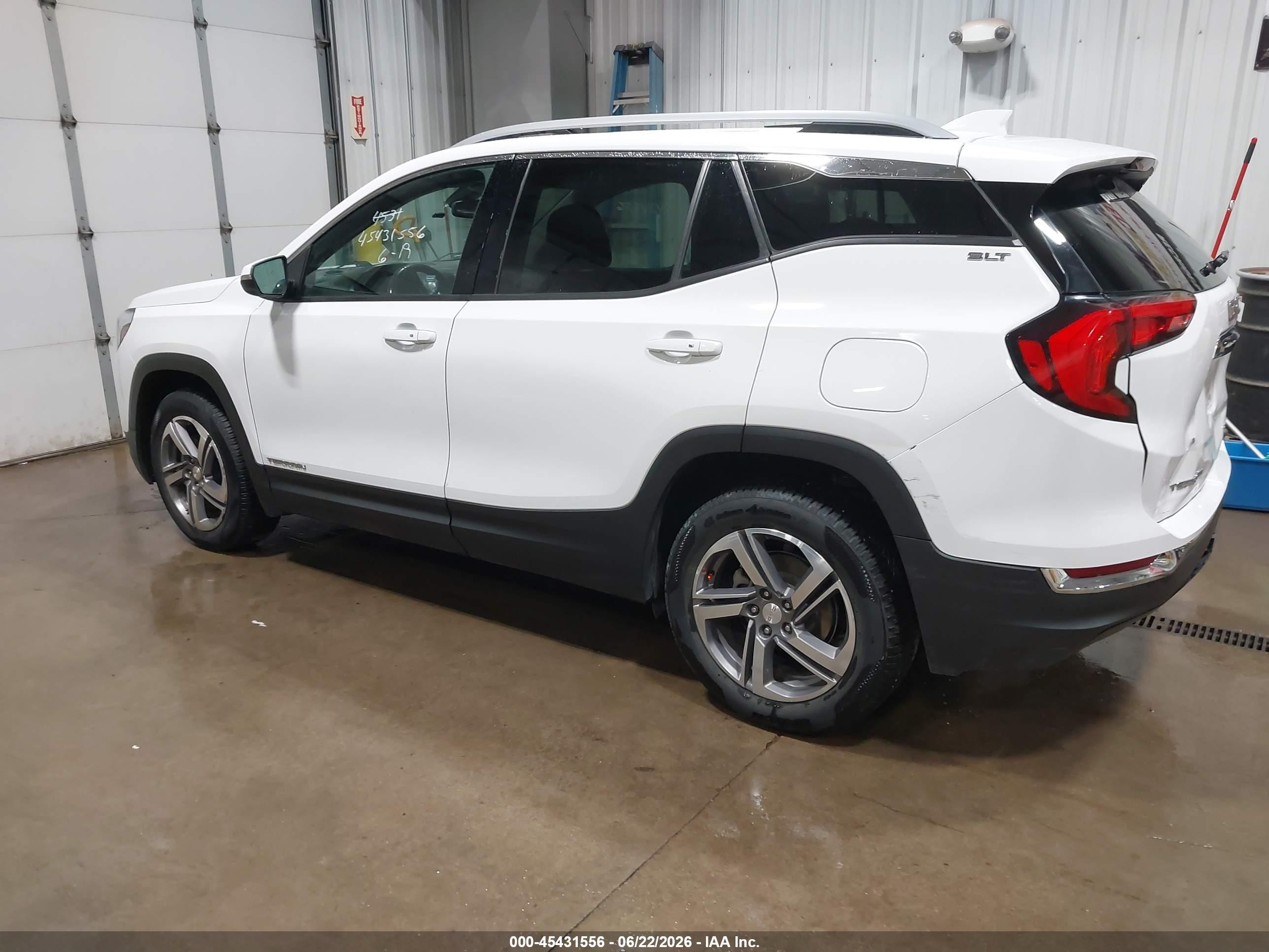 2020 Gmc Terrain Awd Slt White vin: 3GKALVEV6LL121690