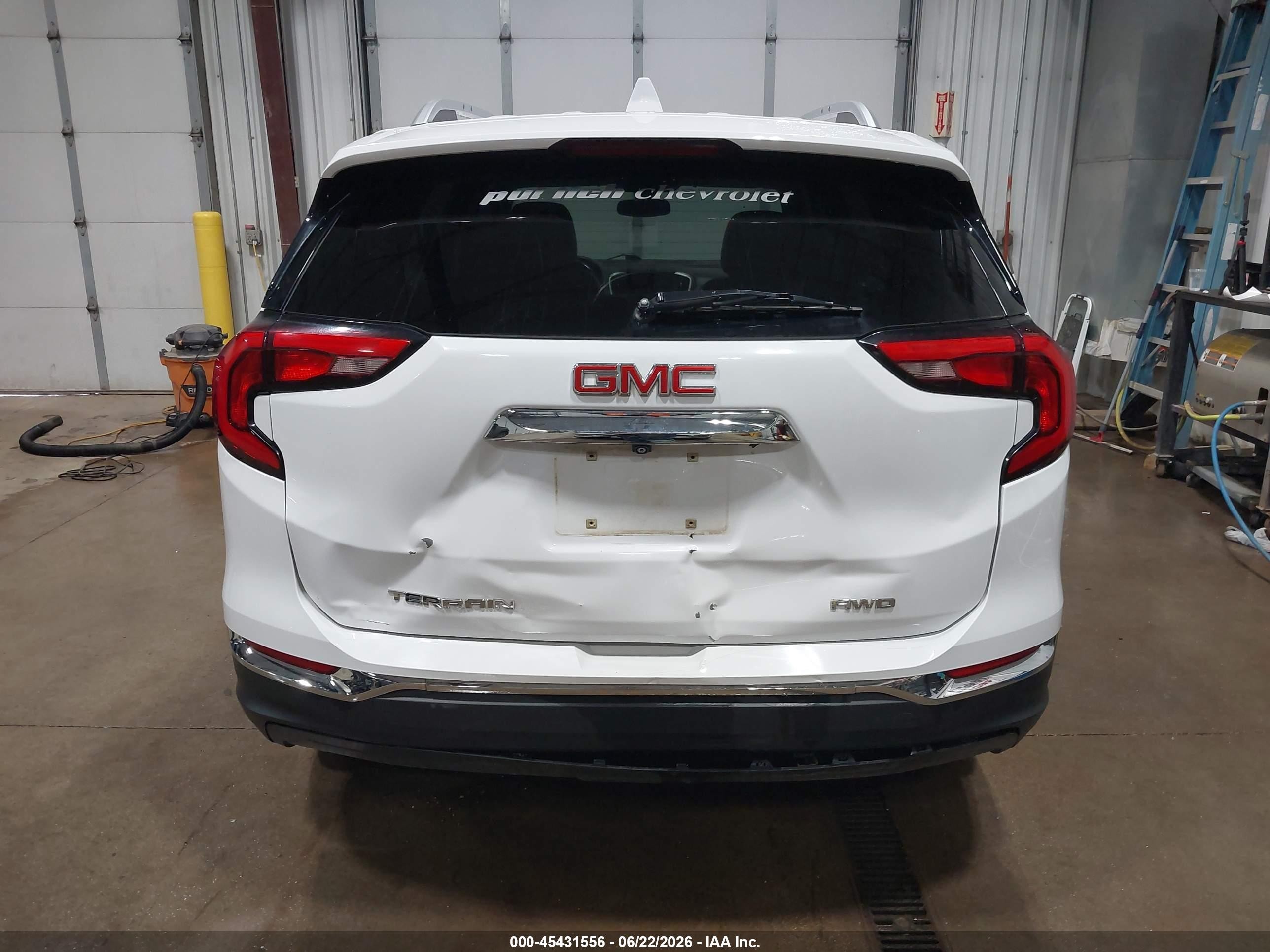 2020 Gmc Terrain Awd Slt White vin: 3GKALVEV6LL121690