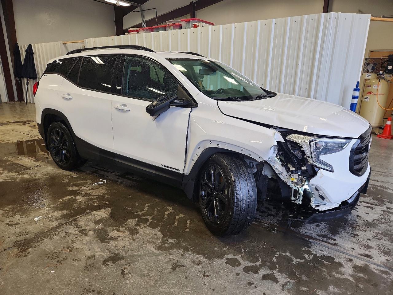 2021 Gmc Terrain Slt White vin: 3GKALVEV6ML346869