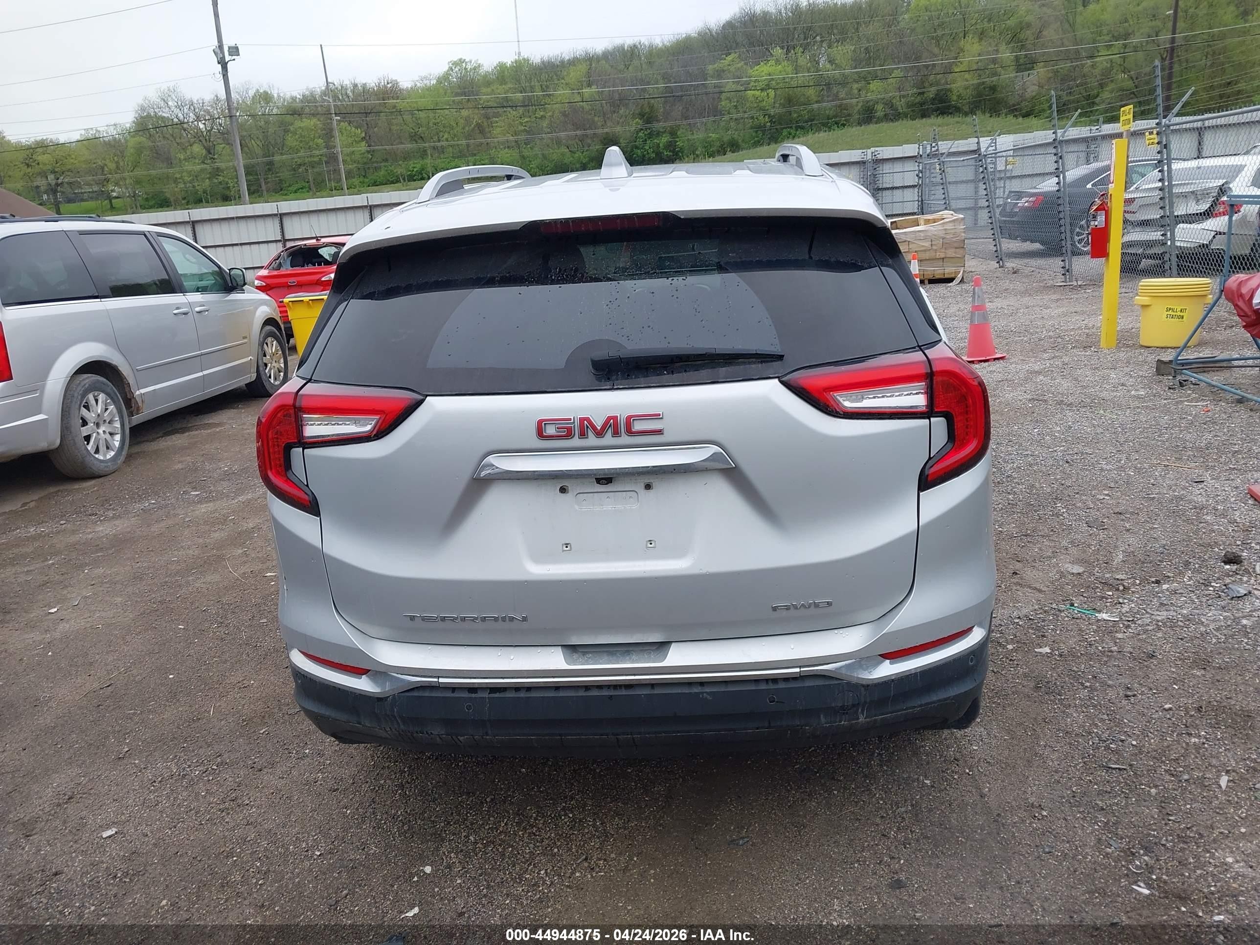 2022 Gmc Terrain Awd Slt Silver vin: 3GKALVEV6NL111048