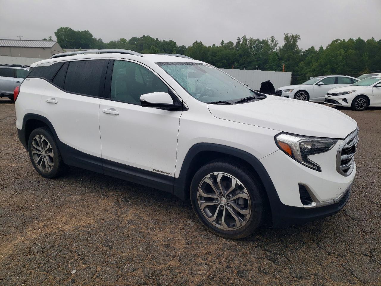 2020 Gmc Terrain Slt White vin: 3GKALVEV7LL248951