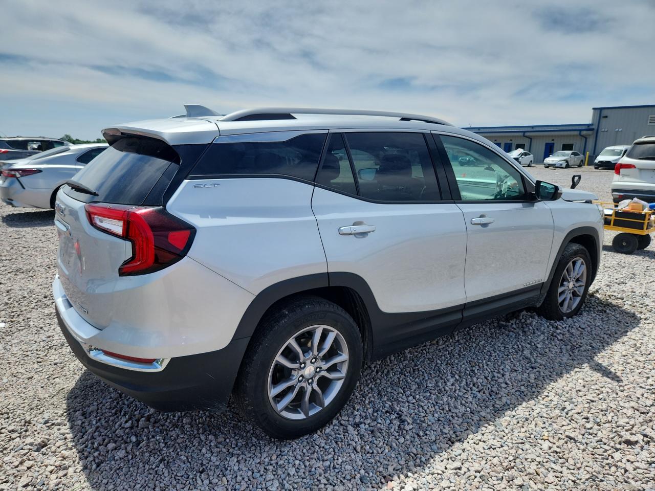 2022 Gmc Terrain Denali Silver vin: 3GKALVEV7NL193503