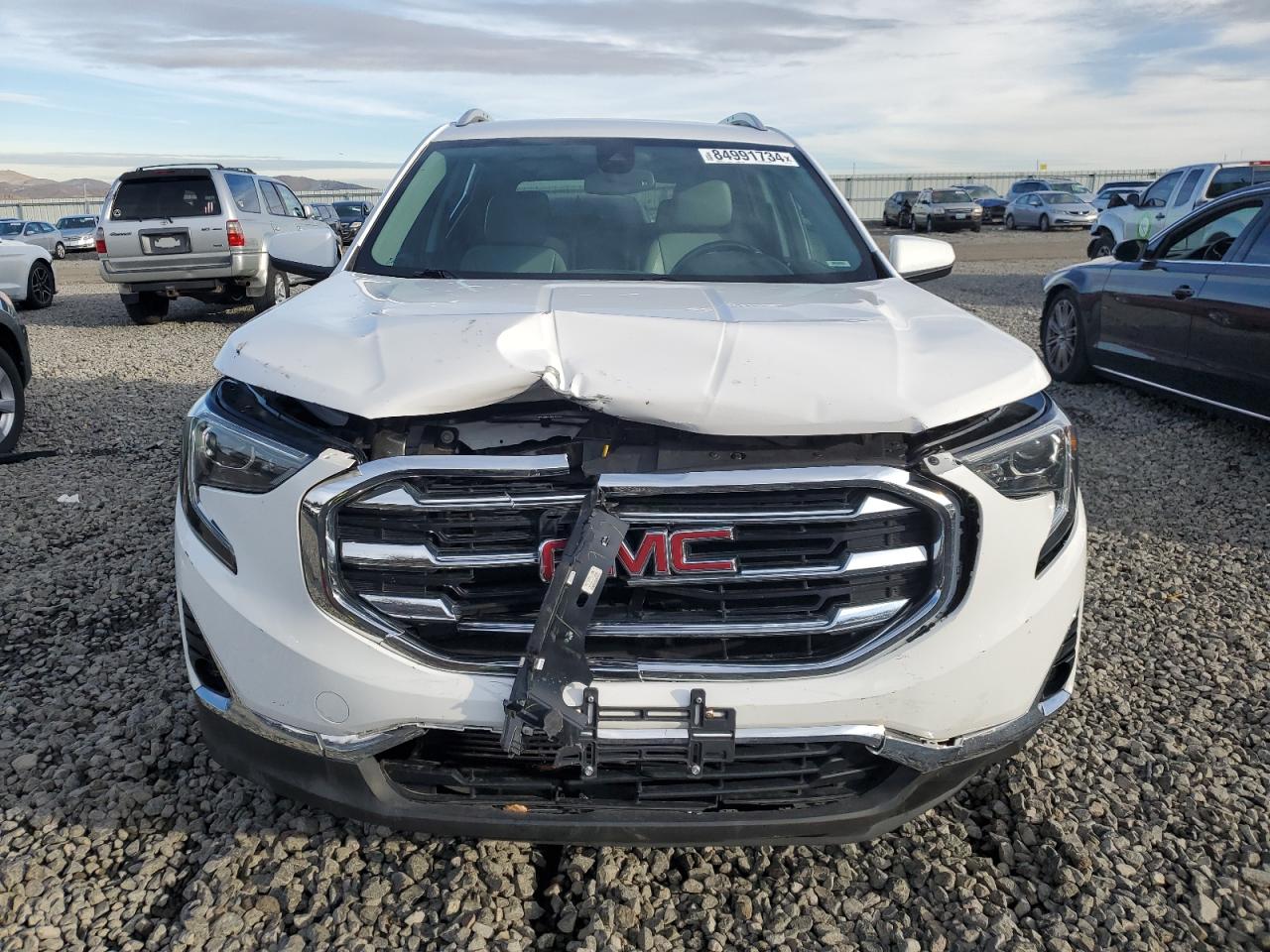 2020 Gmc Terrain Slt White vin: 3GKALVEV8LL131346