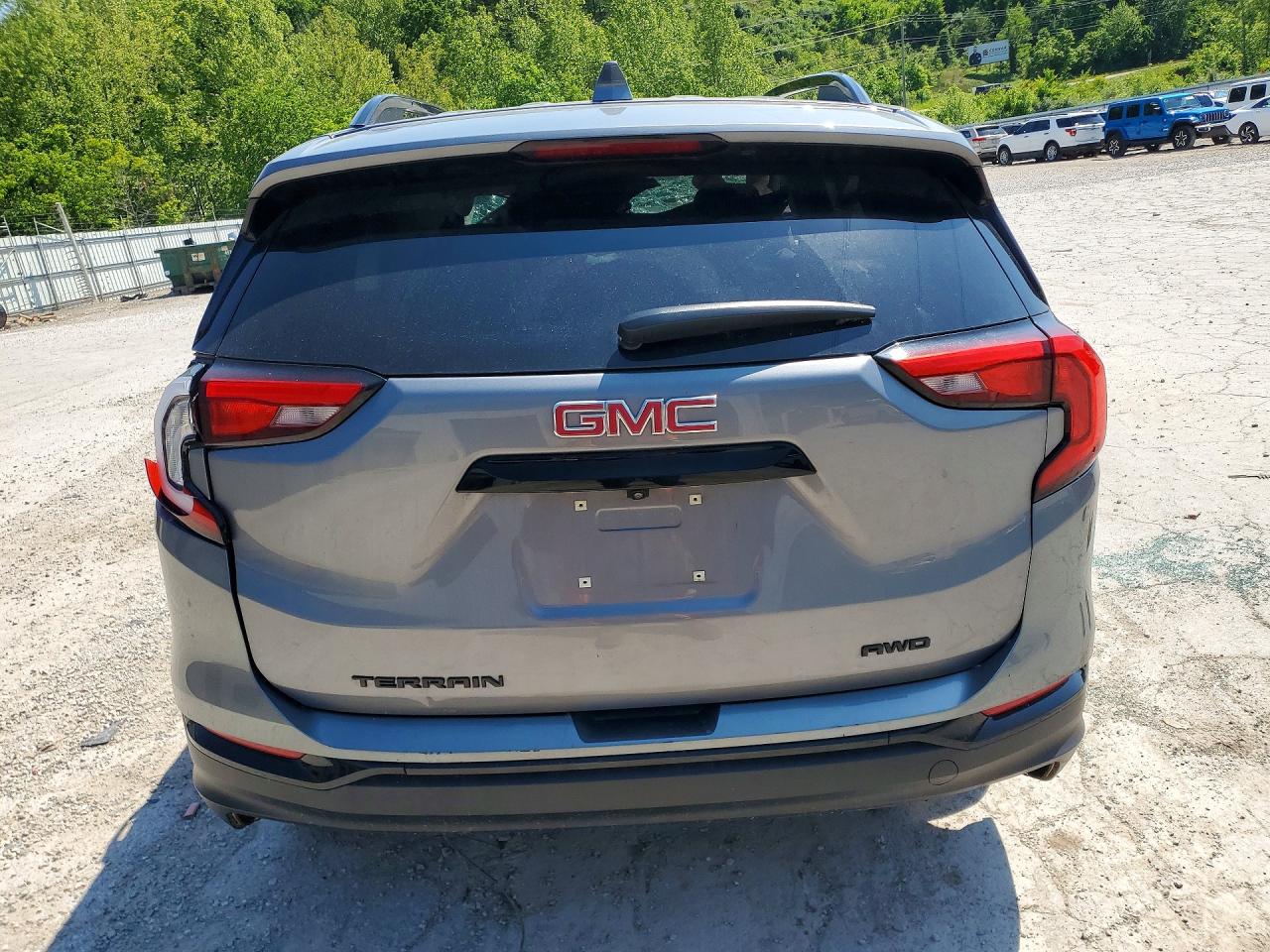 2021 Gmc Terrain Slt Gray vin: 3GKALVEV8ML301271