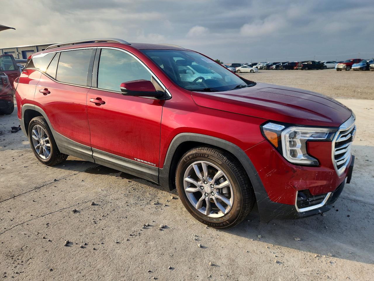 2022 Gmc Terrain Slt Red vin: 3GKALVEV8NL124819