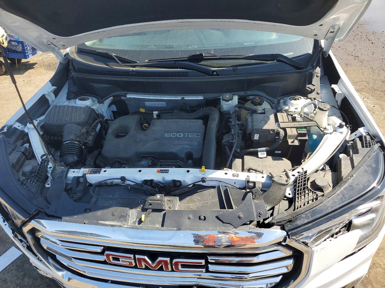 2022 Gmc Terrain Slt White vin: 3GKALVEV8NL158887