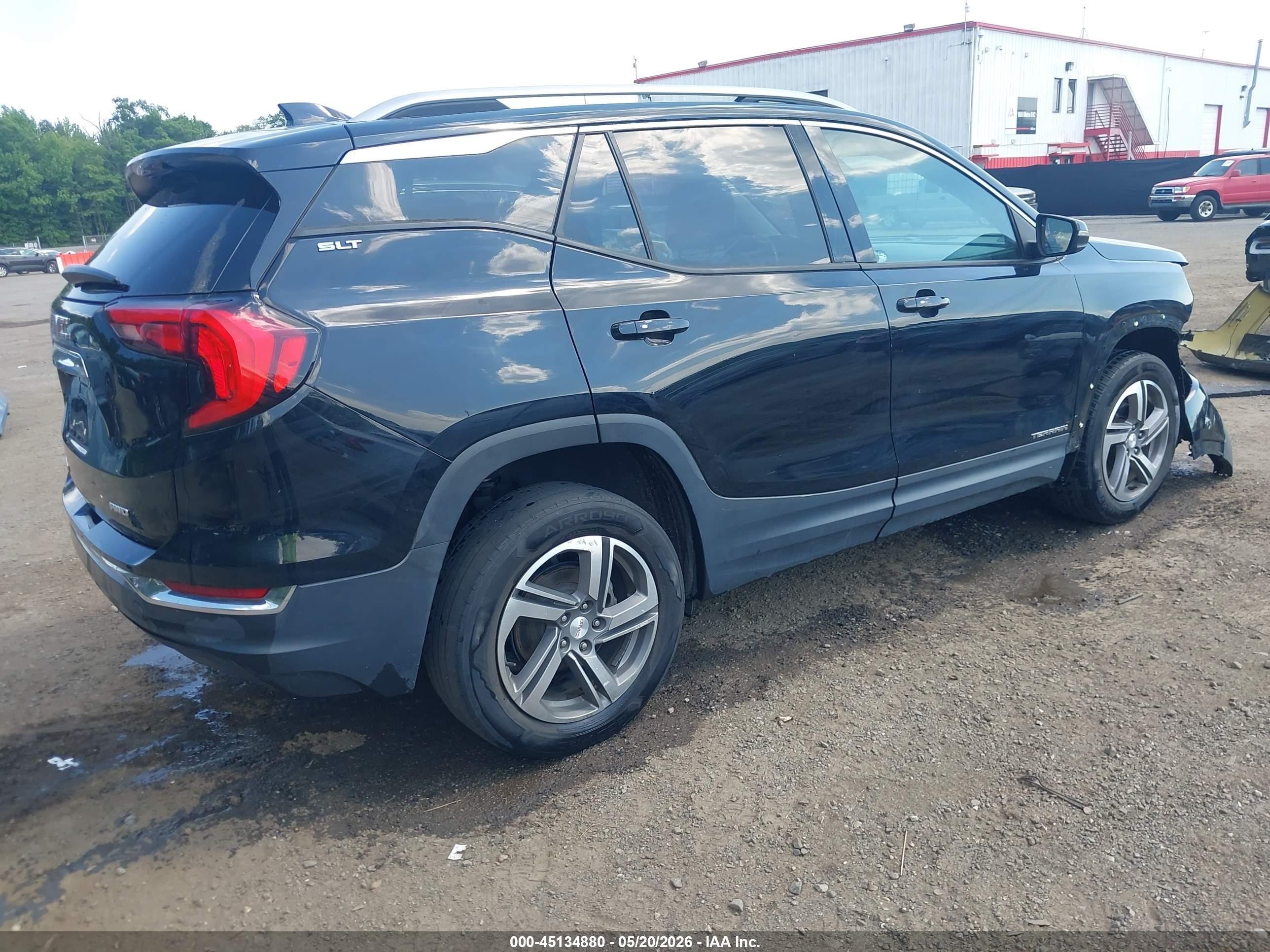 2020 Gmc Terrain Awd Slt Black vin: 3GKALVEV9LL142887