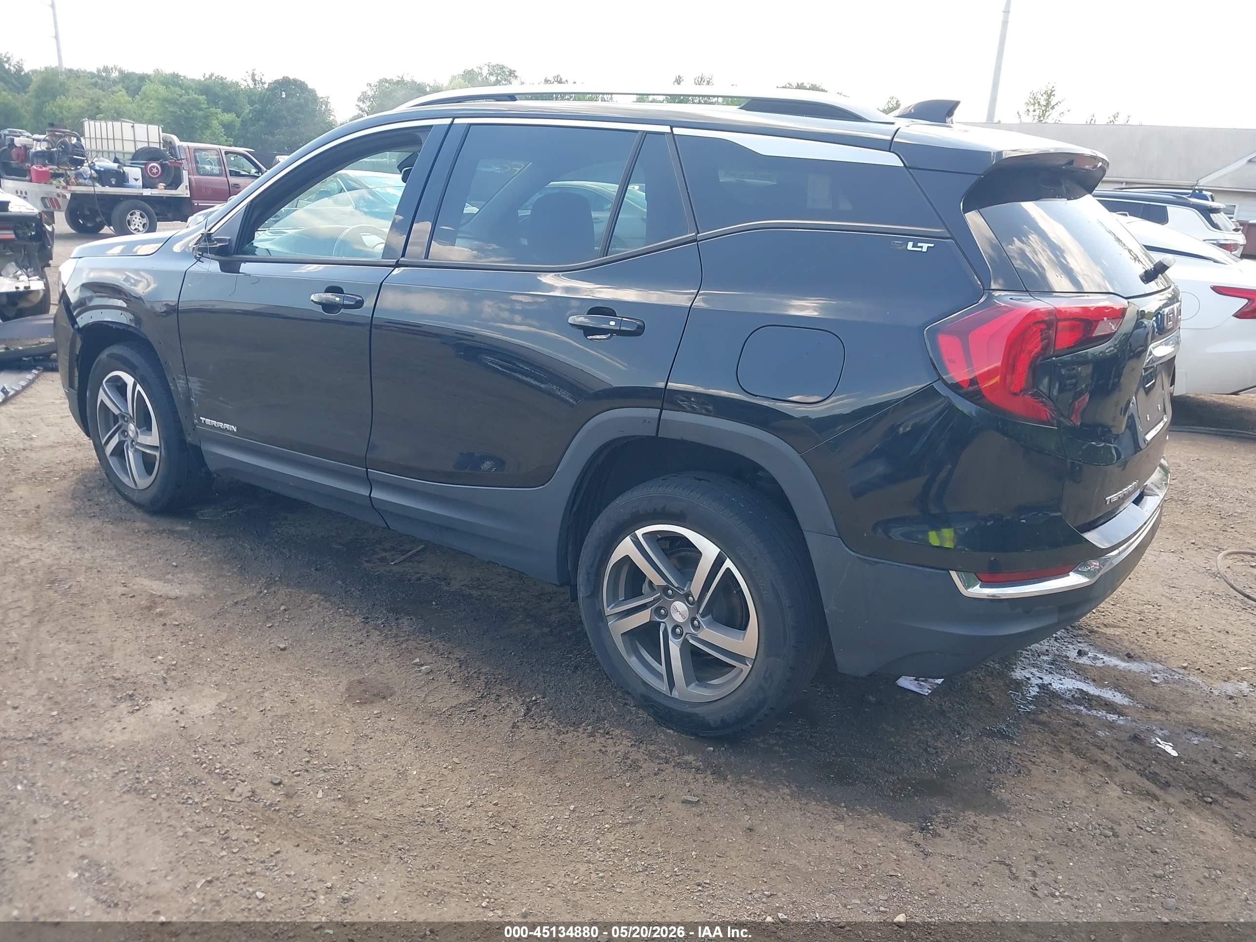 2020 Gmc Terrain Awd Slt Black vin: 3GKALVEV9LL142887