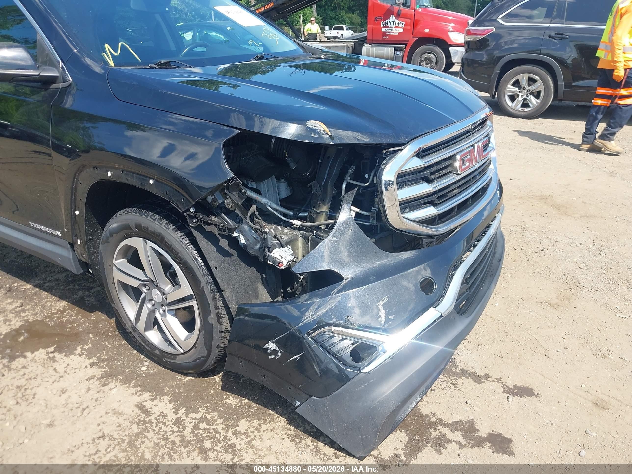 2020 Gmc Terrain Awd Slt Black vin: 3GKALVEV9LL142887