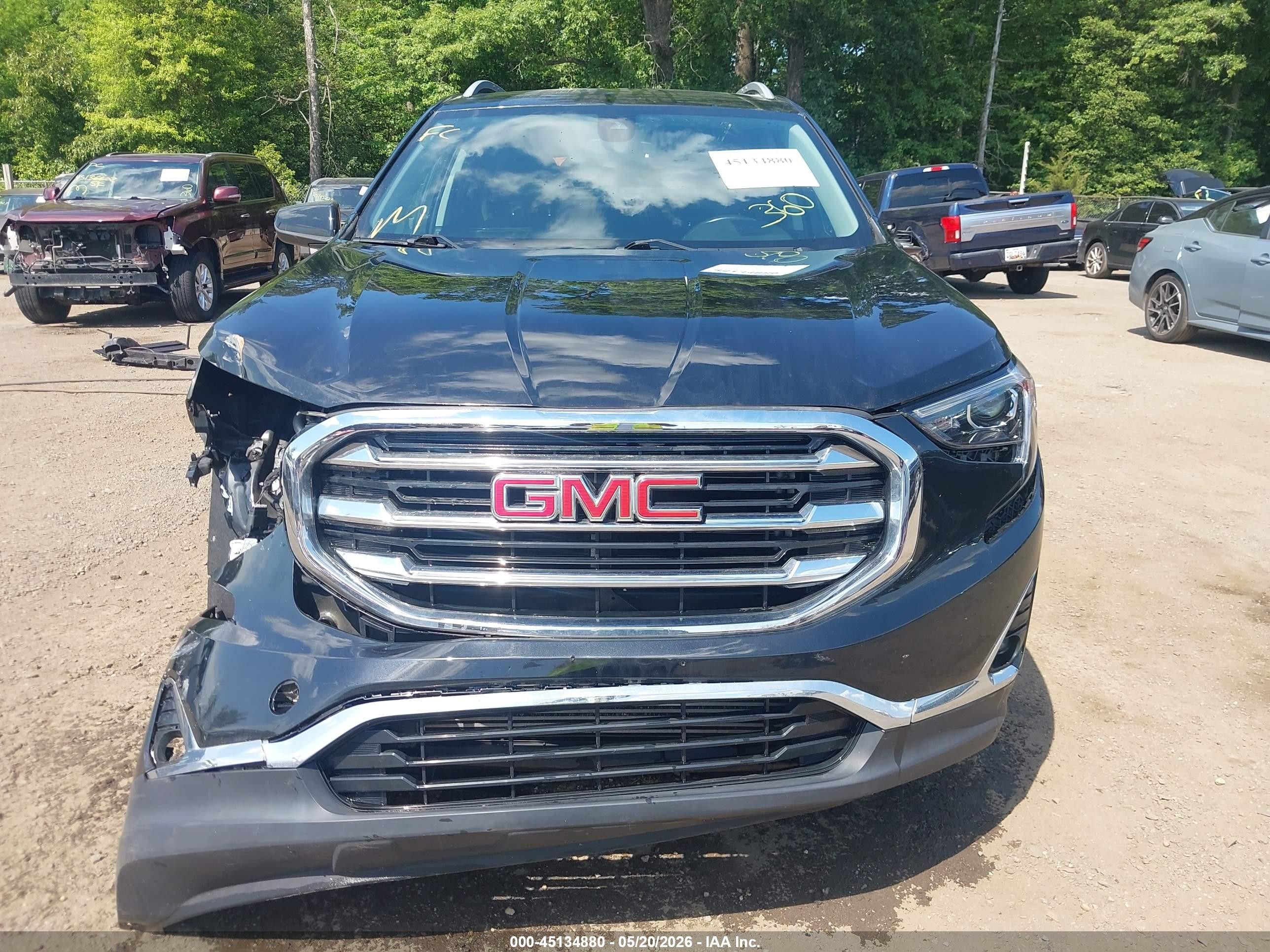 2020 Gmc Terrain Awd Slt Black vin: 3GKALVEV9LL142887