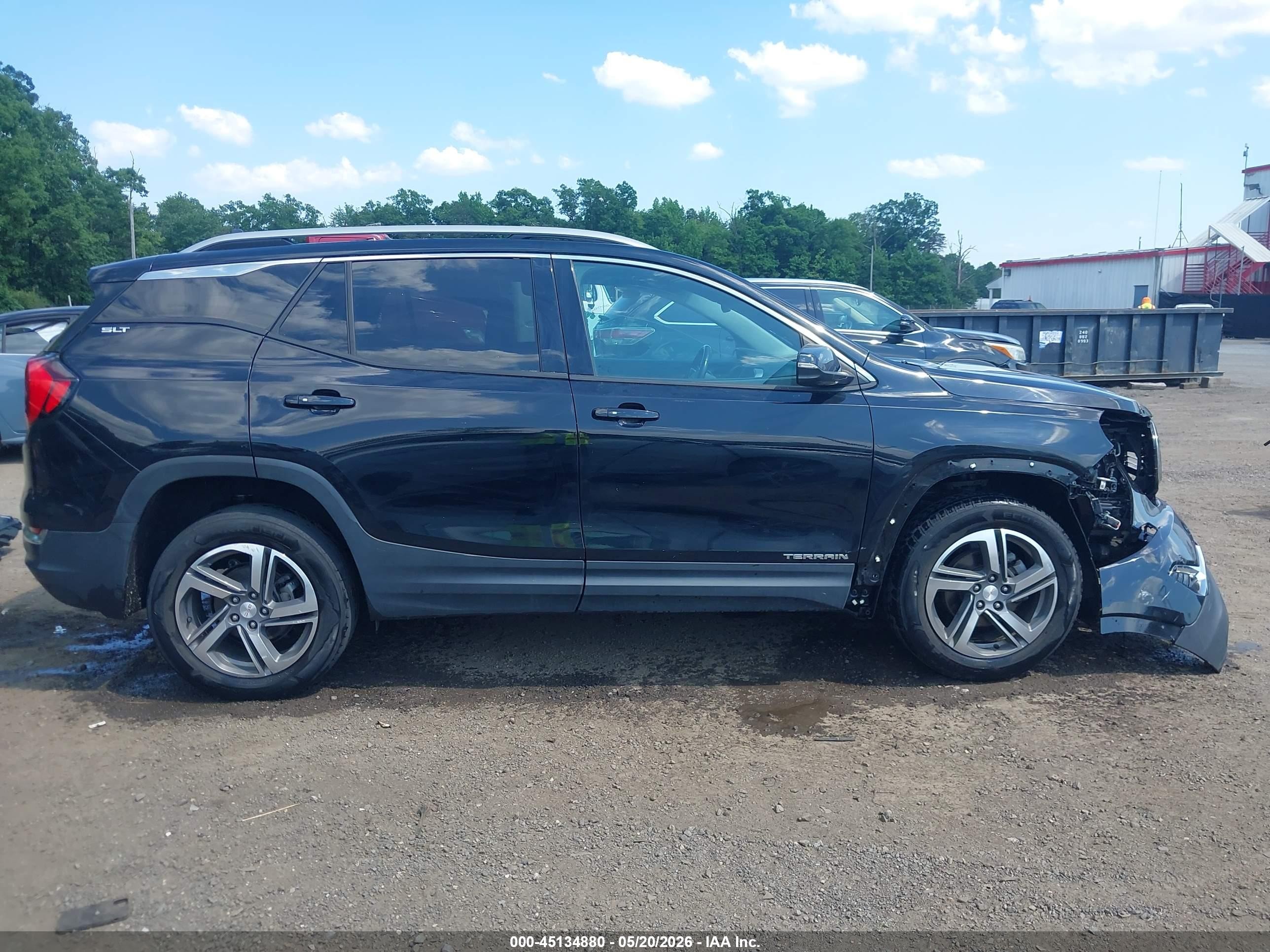 2020 Gmc Terrain Awd Slt Black vin: 3GKALVEV9LL142887