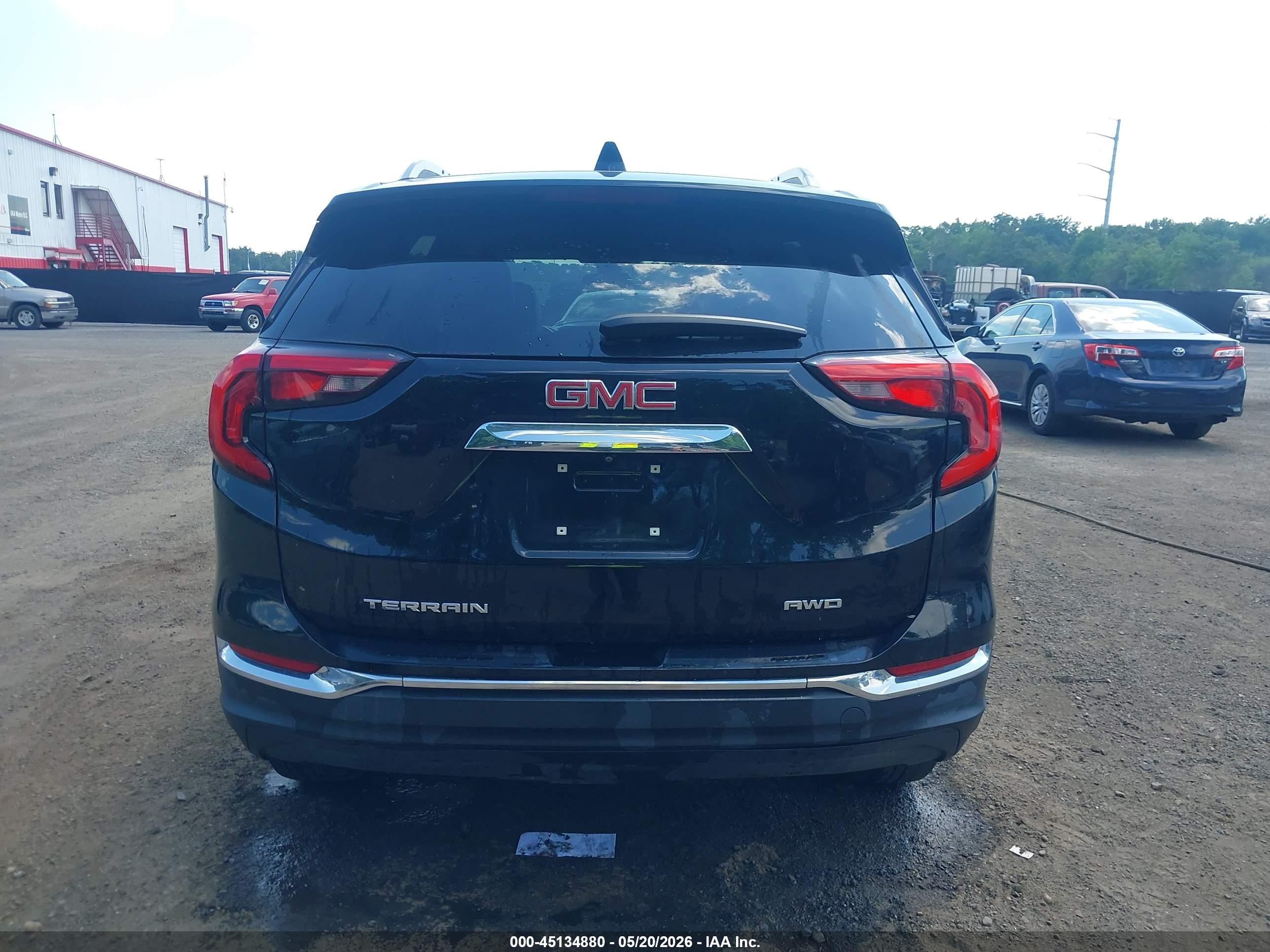 2020 Gmc Terrain Awd Slt Black vin: 3GKALVEV9LL142887
