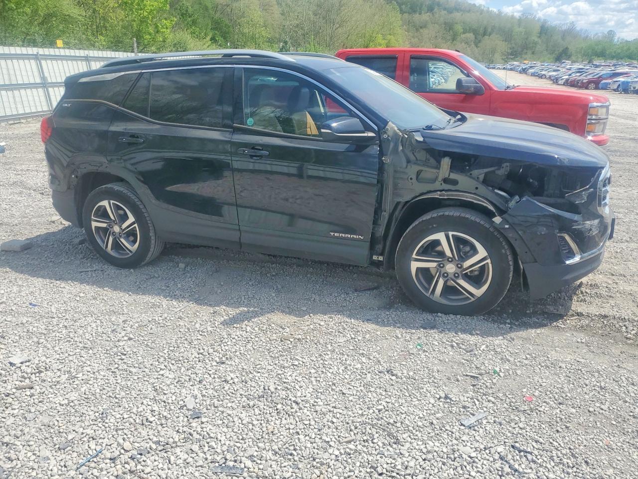 2018 Gmc Terrain Slt Charcoal vin: 3GKALVEVXJL297090