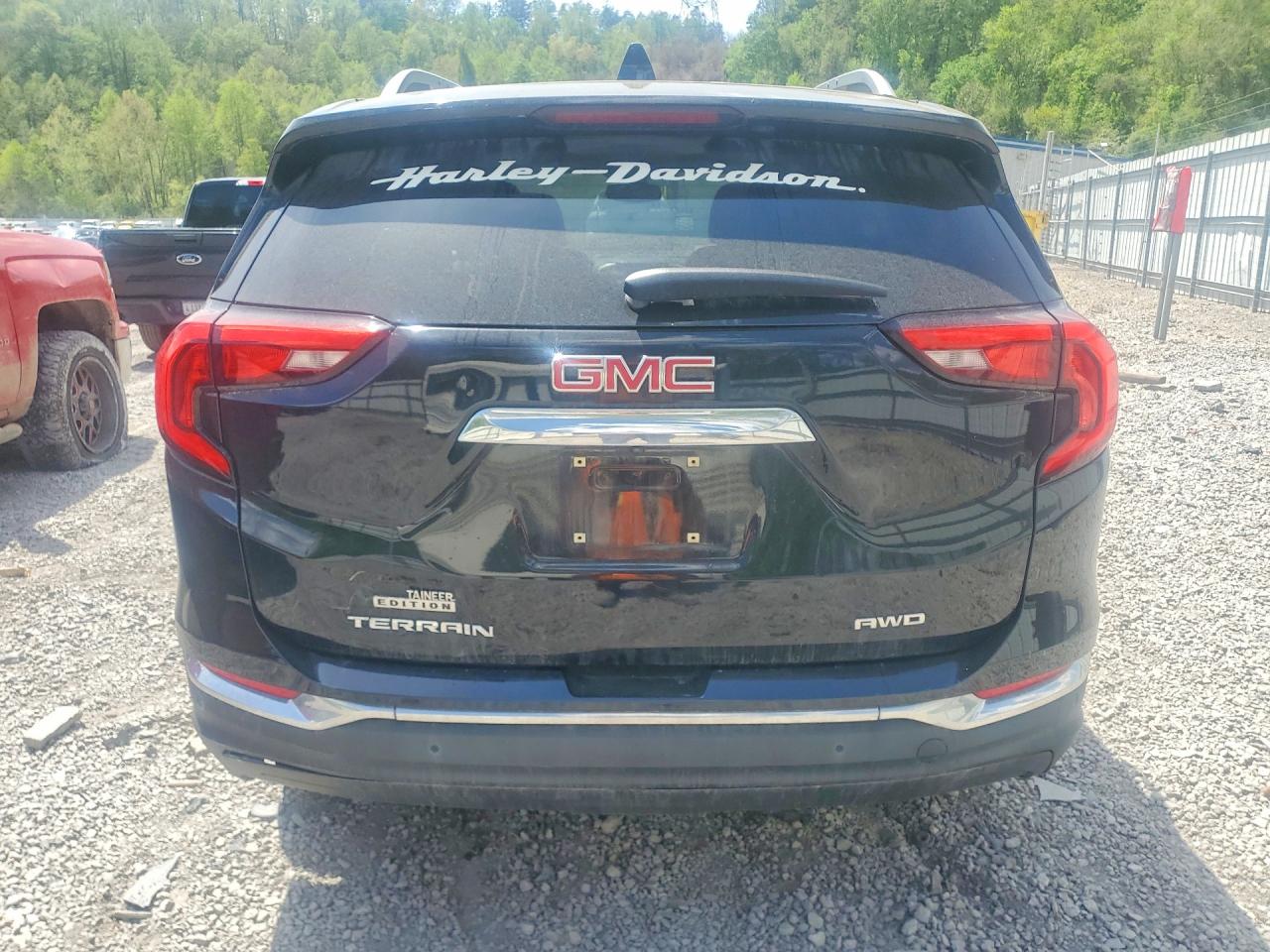 2018 Gmc Terrain Slt Charcoal vin: 3GKALVEVXJL297090