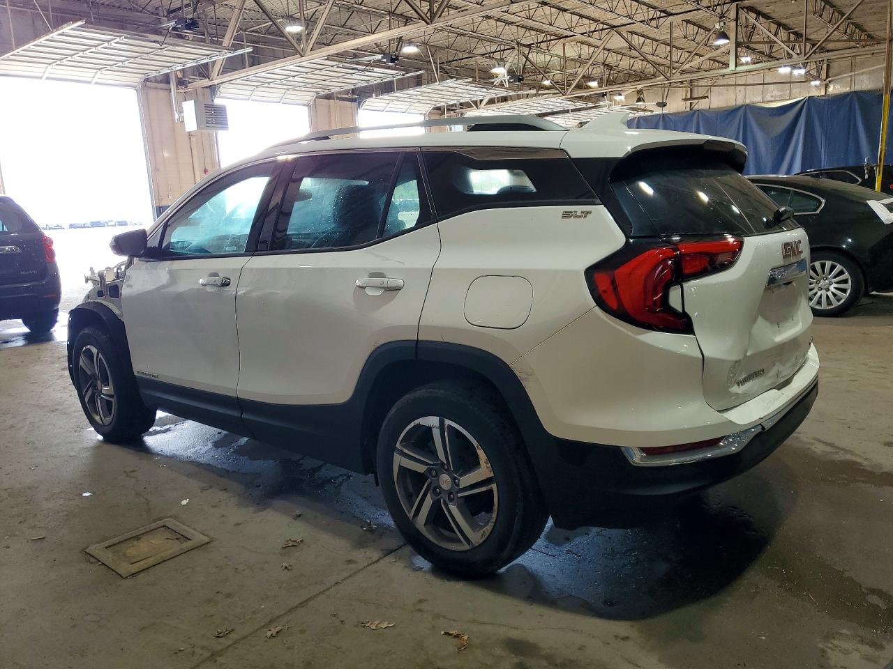 2019 Gmc Terrain Slt White vin: 3GKALVEVXKL270084