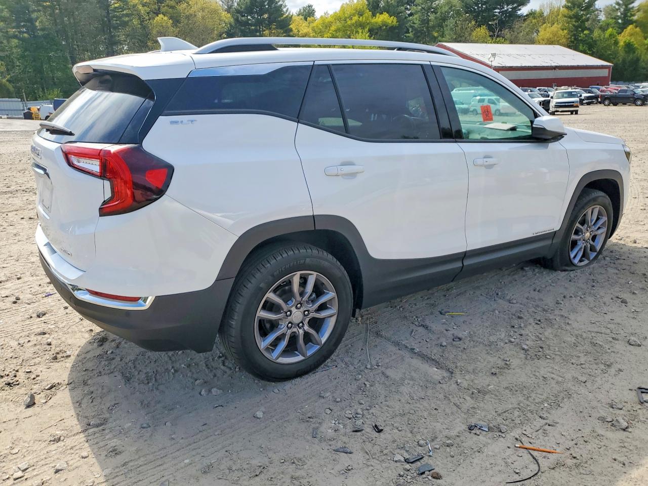 2022 Gmc Terrain Slt White vin: 3GKALVEVXNL158048