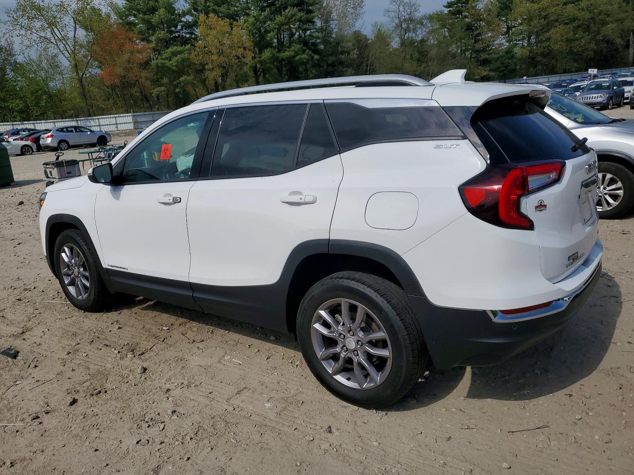 2022 Gmc Terrain Slt White vin: 3GKALVEVXNL158048