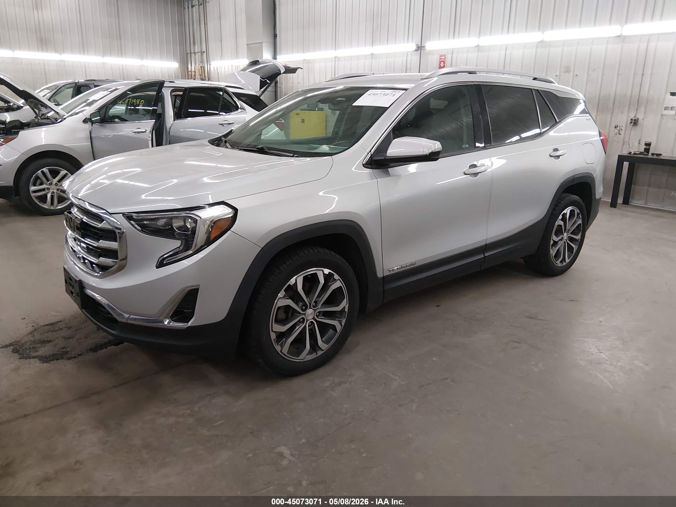 2019 Gmc Terrain Slt Silver vin: 3GKALVEX1KL280827